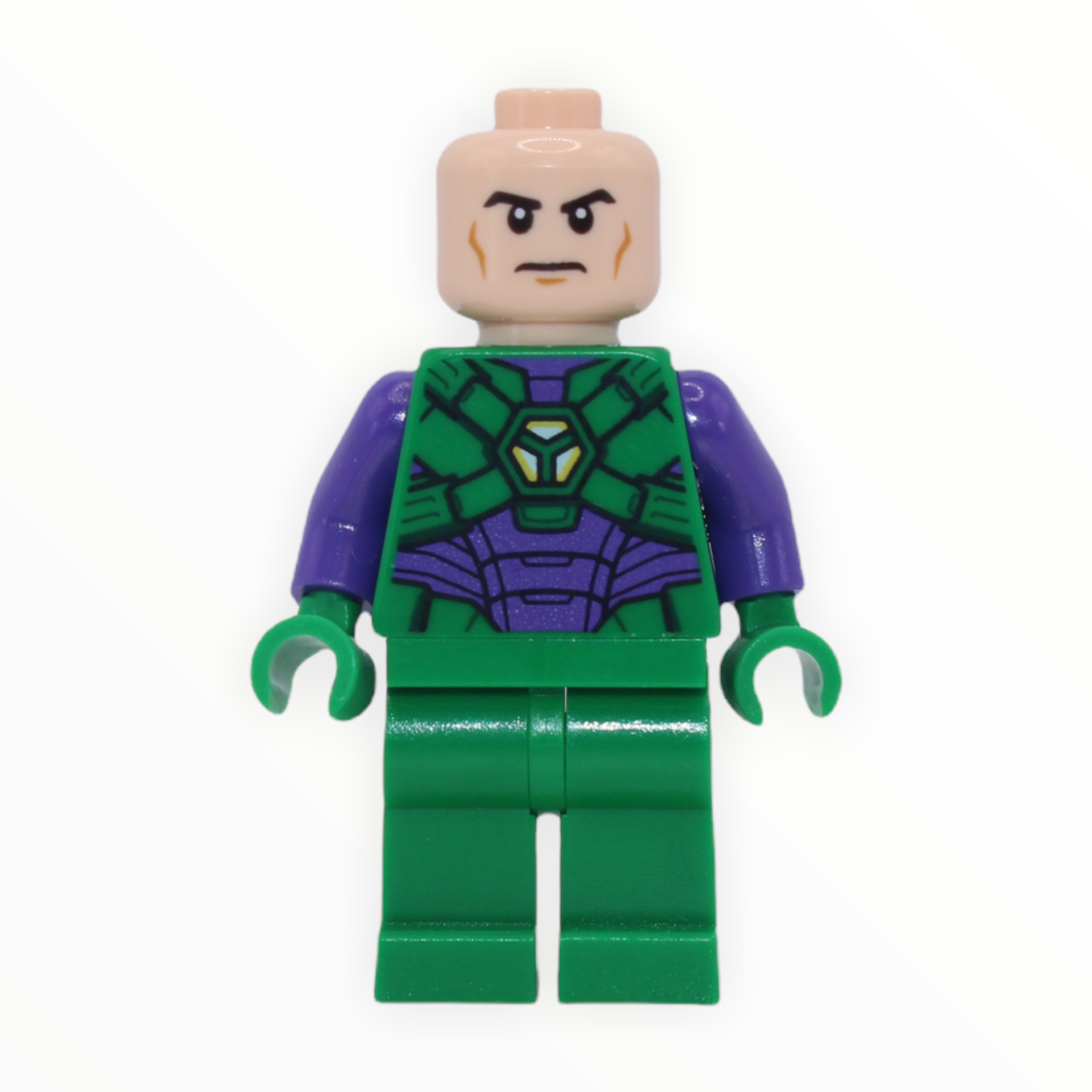 Lex Luthor (green torso and legs, purple arms, 2018)