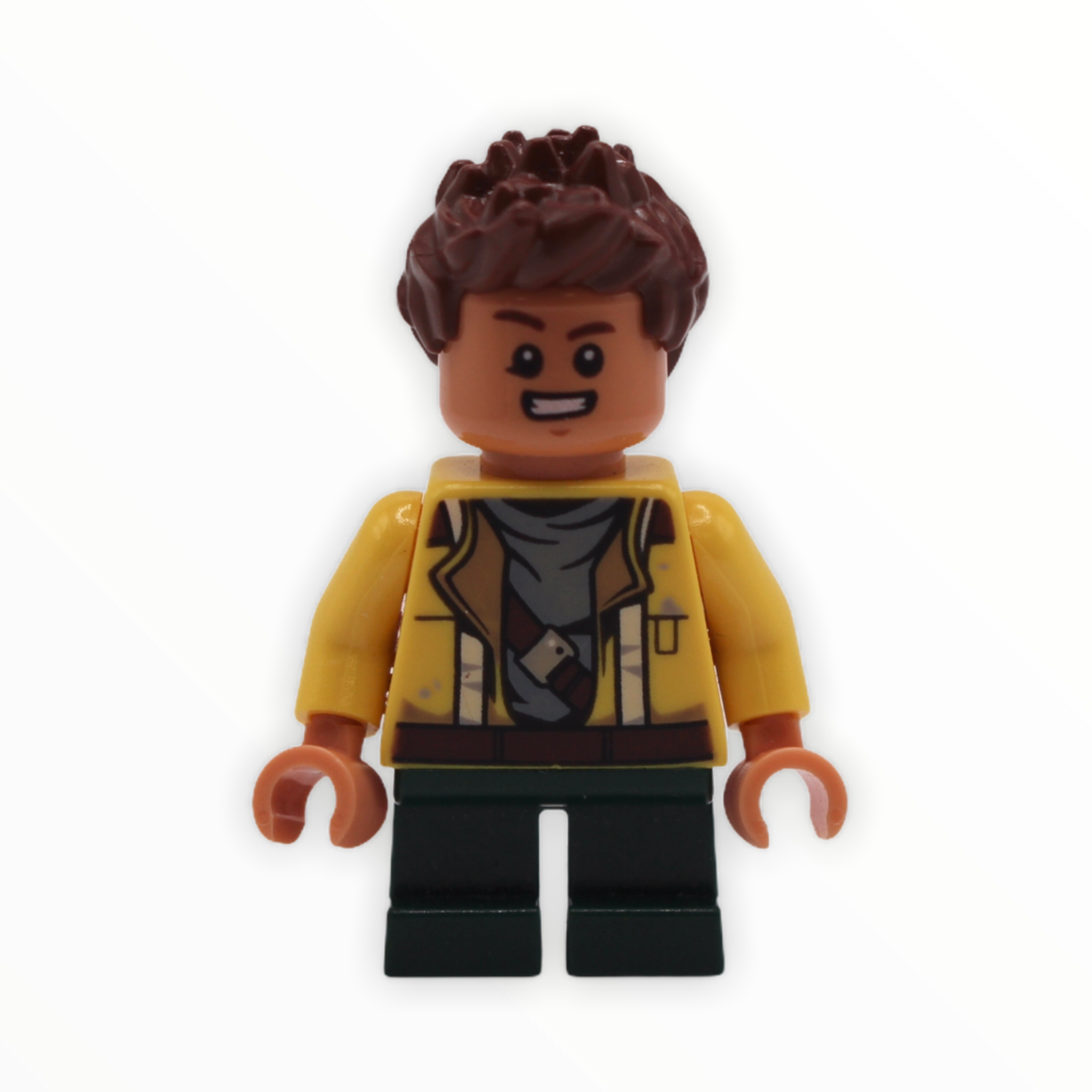 Rowan Freemaker (yellow jacket, hair)