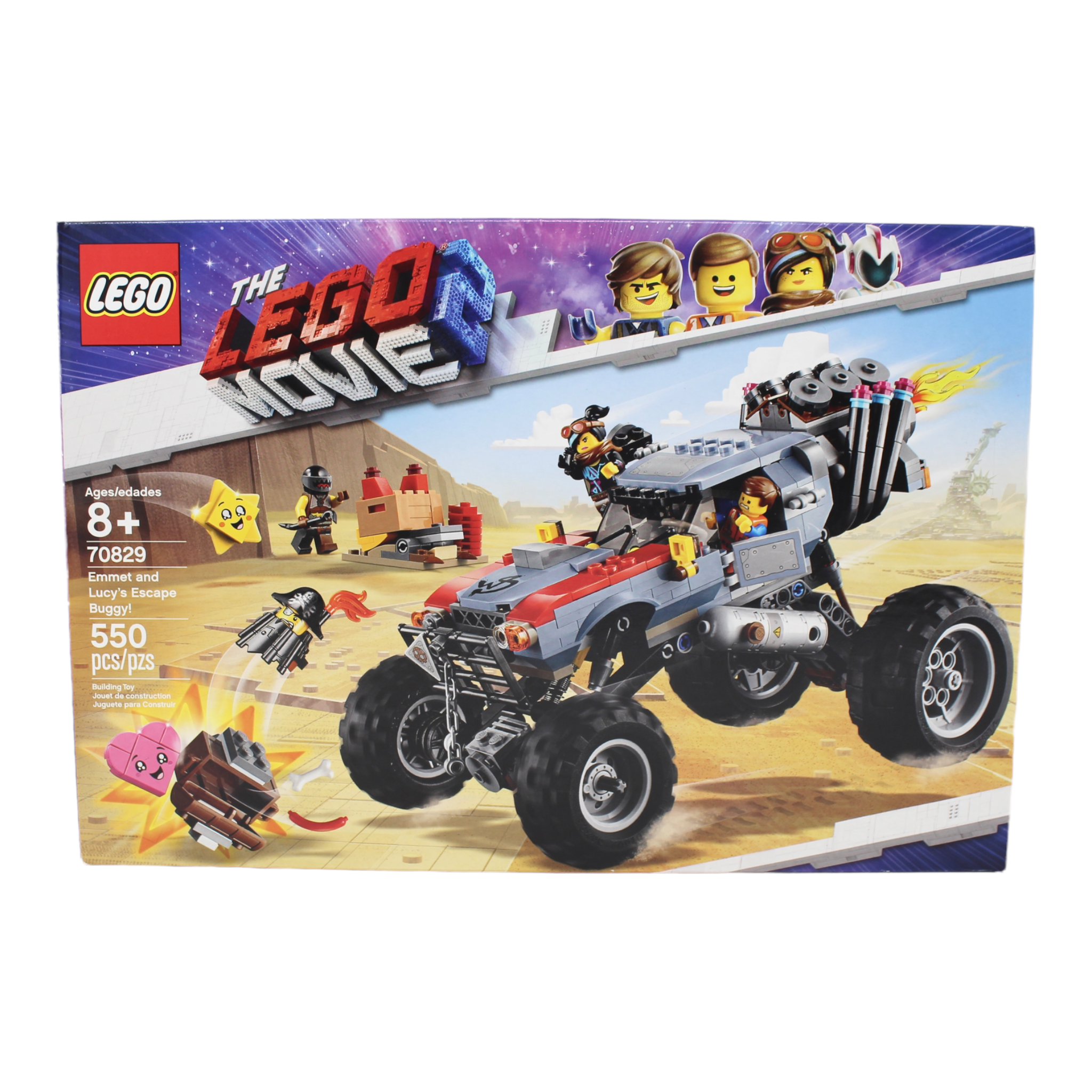 Retired Set 70829 LEGO Movie 2 Emmet and Lucy’s Escape Buggy!