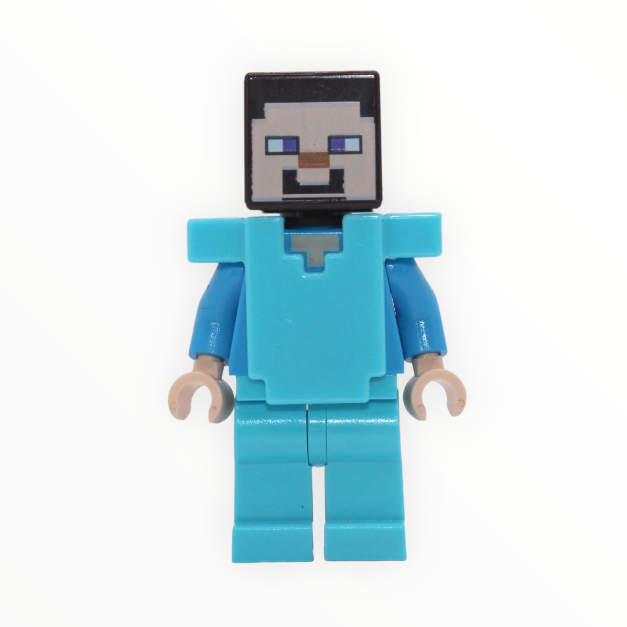 Minecraft Steve (medium azure armor, legs)
