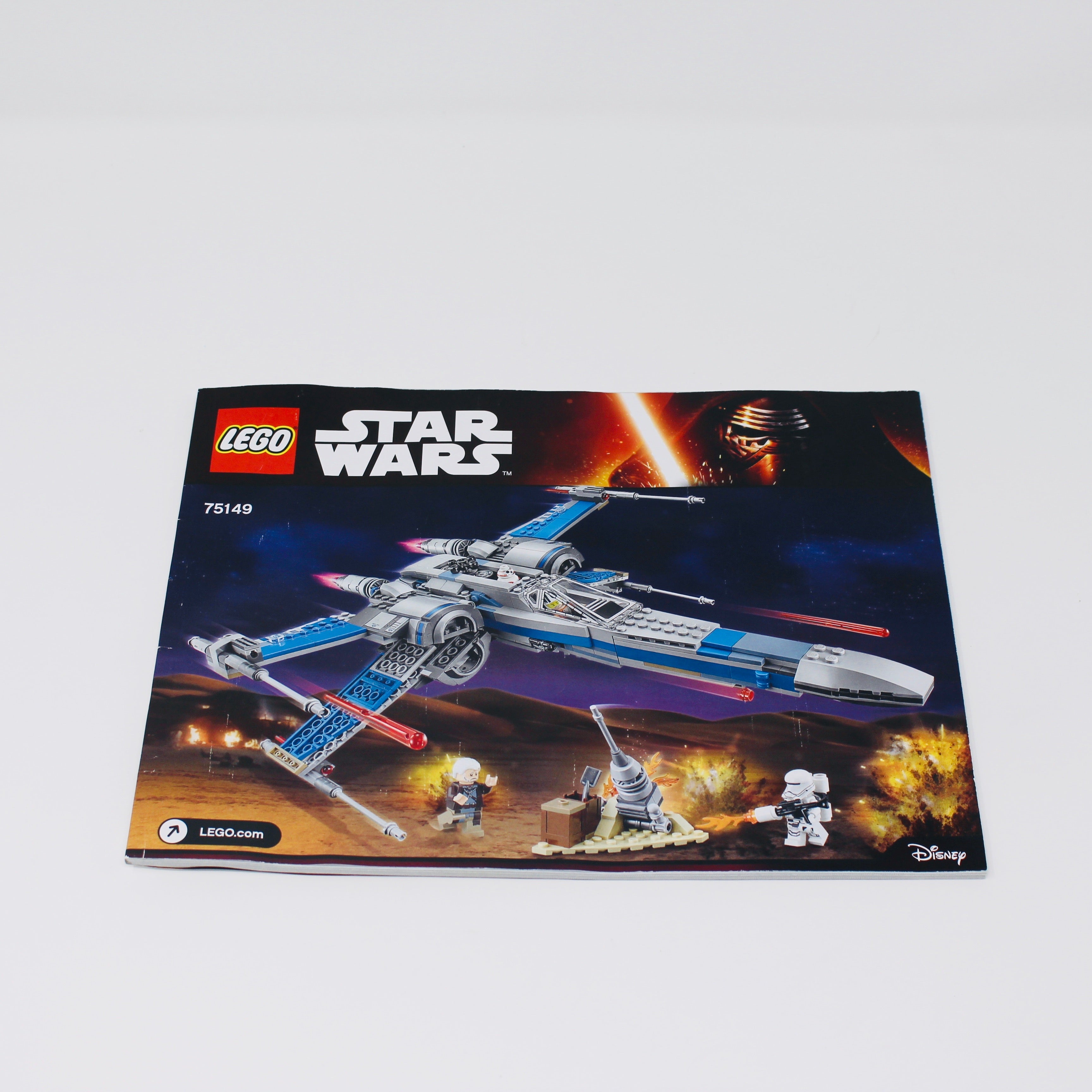 Used Set 75149 Star Wars Resistance X-Wing Fighter (2016)
