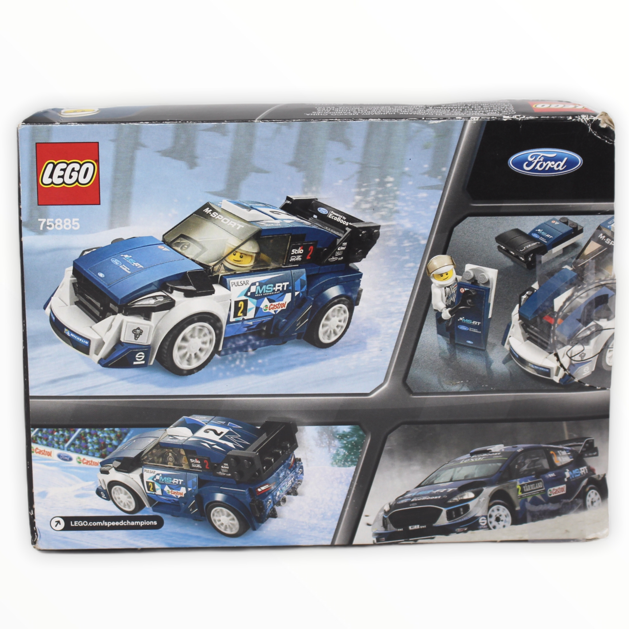 Certified Used Set 75885 Speed Champions Ford Fiesta M-Sport WRC