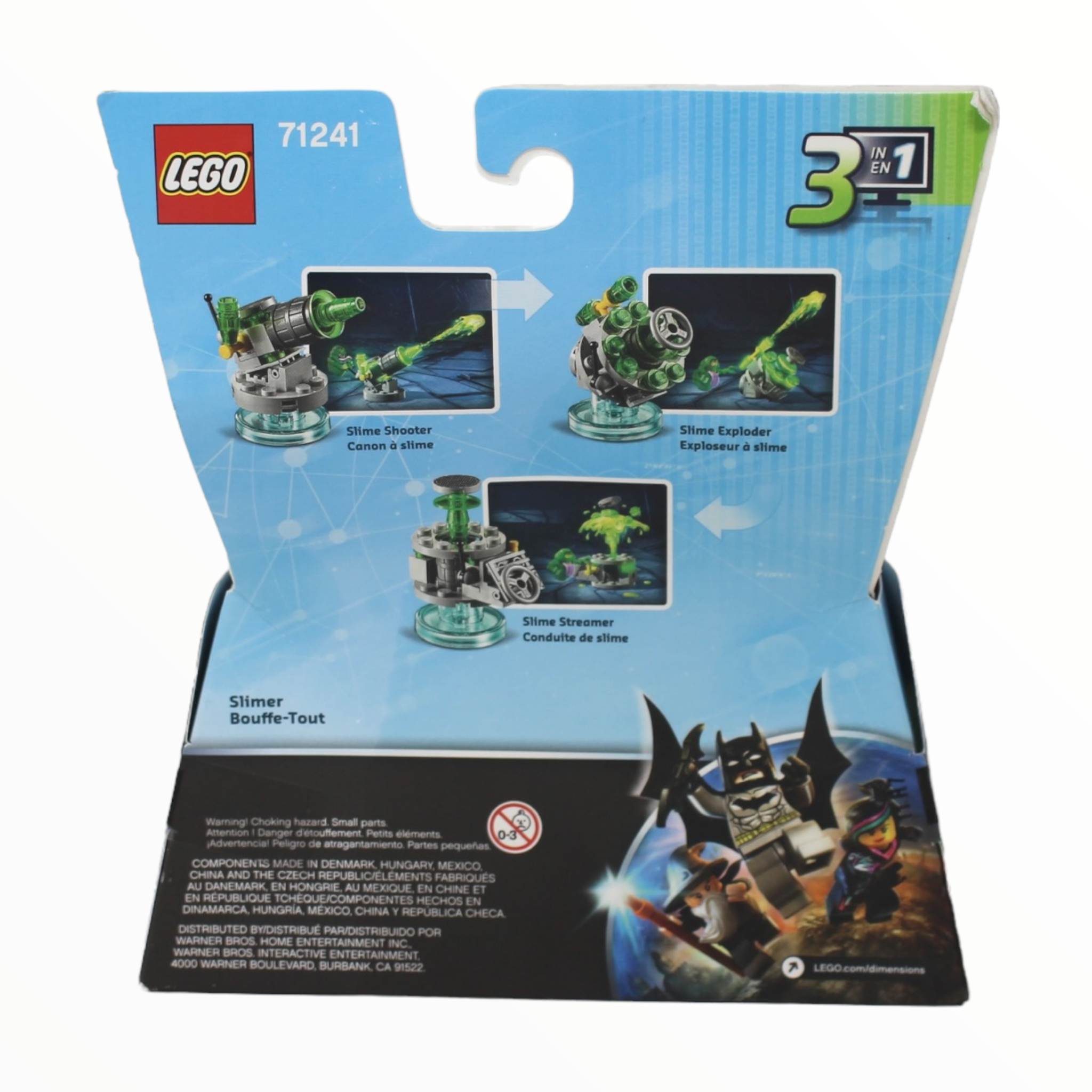Retired Set 71241 Dimensions Fun Pack - Ghostbusters Slimer and Slime Shooter