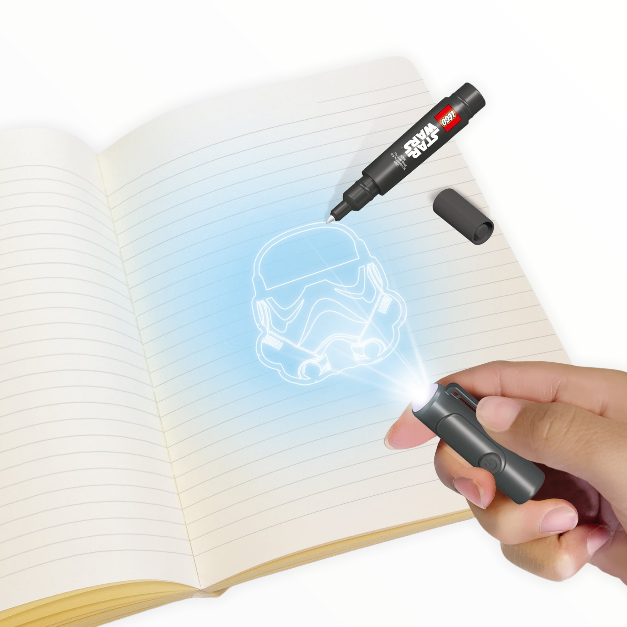 LEGO Star Wars Invisible Writer Set (pen and journal)