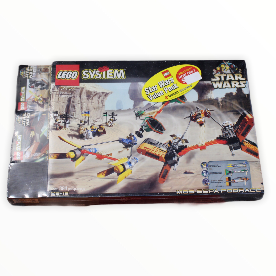 Retired Sets Star Wars 7171, 7111, 7101 Value Pack (2000 Retired Sets Star Wars 7171, 7111, 7101 Value Pack (2000