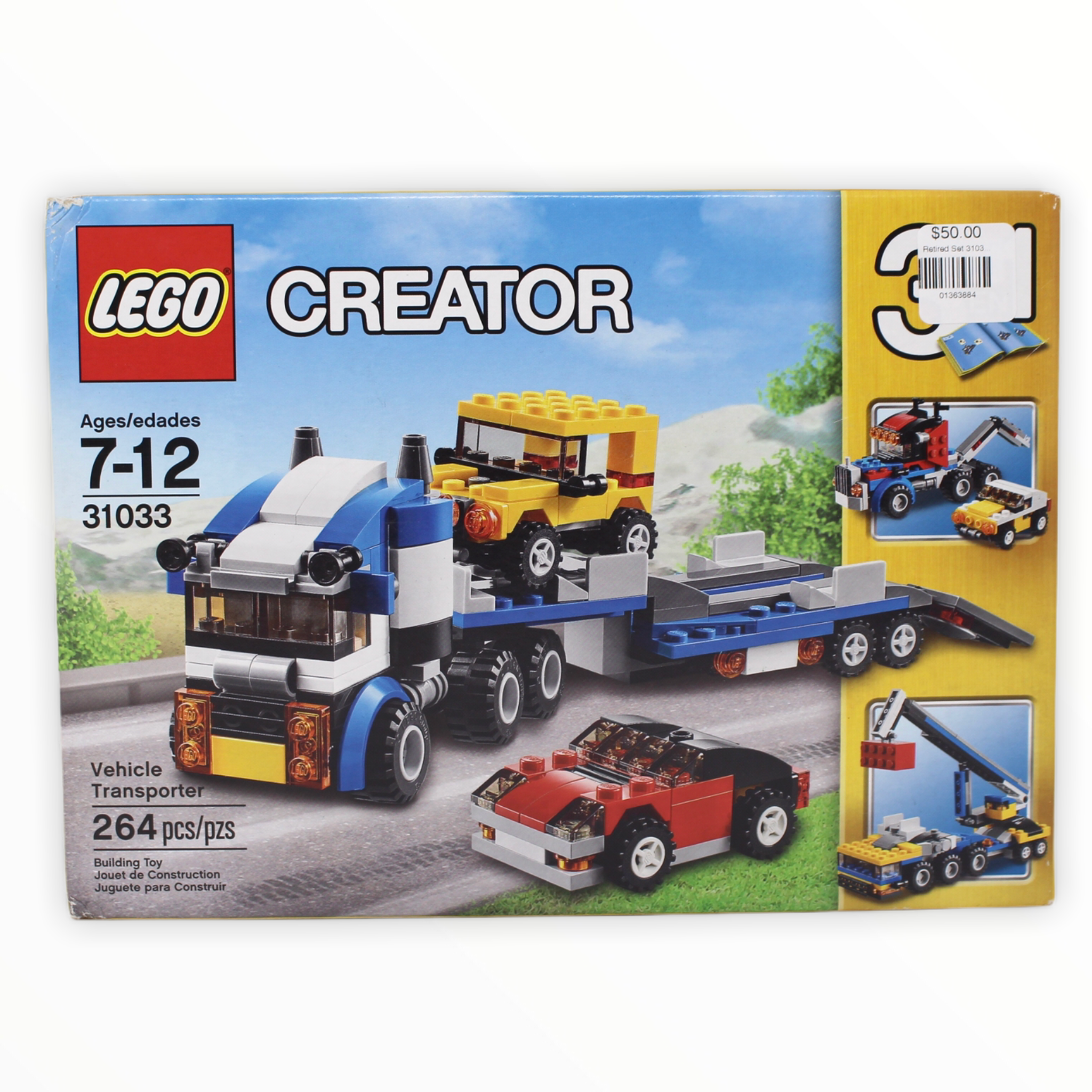 Retired Set 31033 Creator Vehicle Transporter