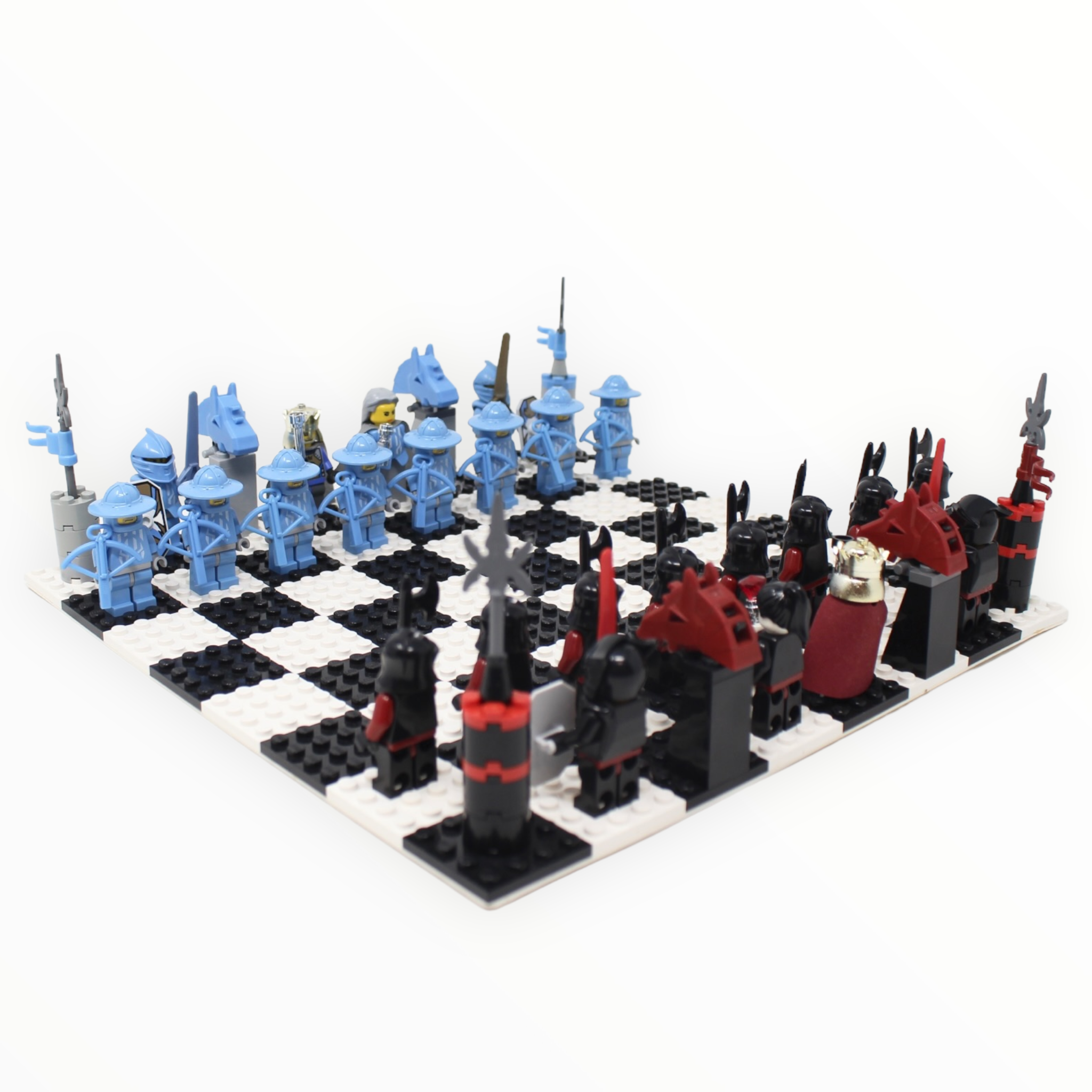 Lego chess sales set knights