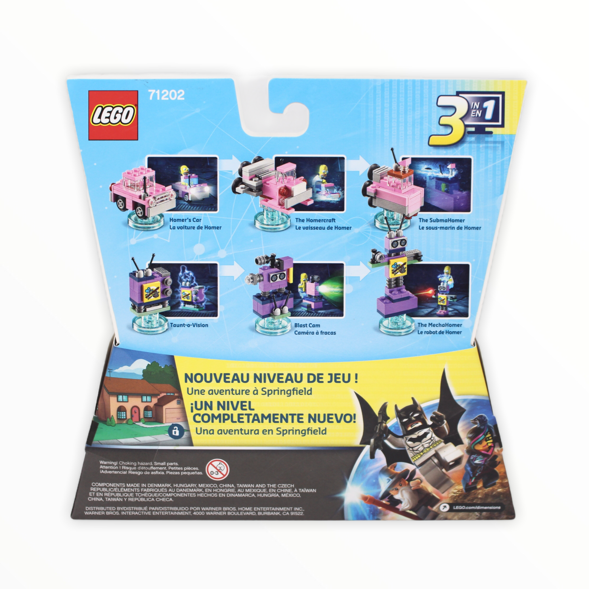 Retired Set 71202 Dimensions Level Pack - The Simpsons