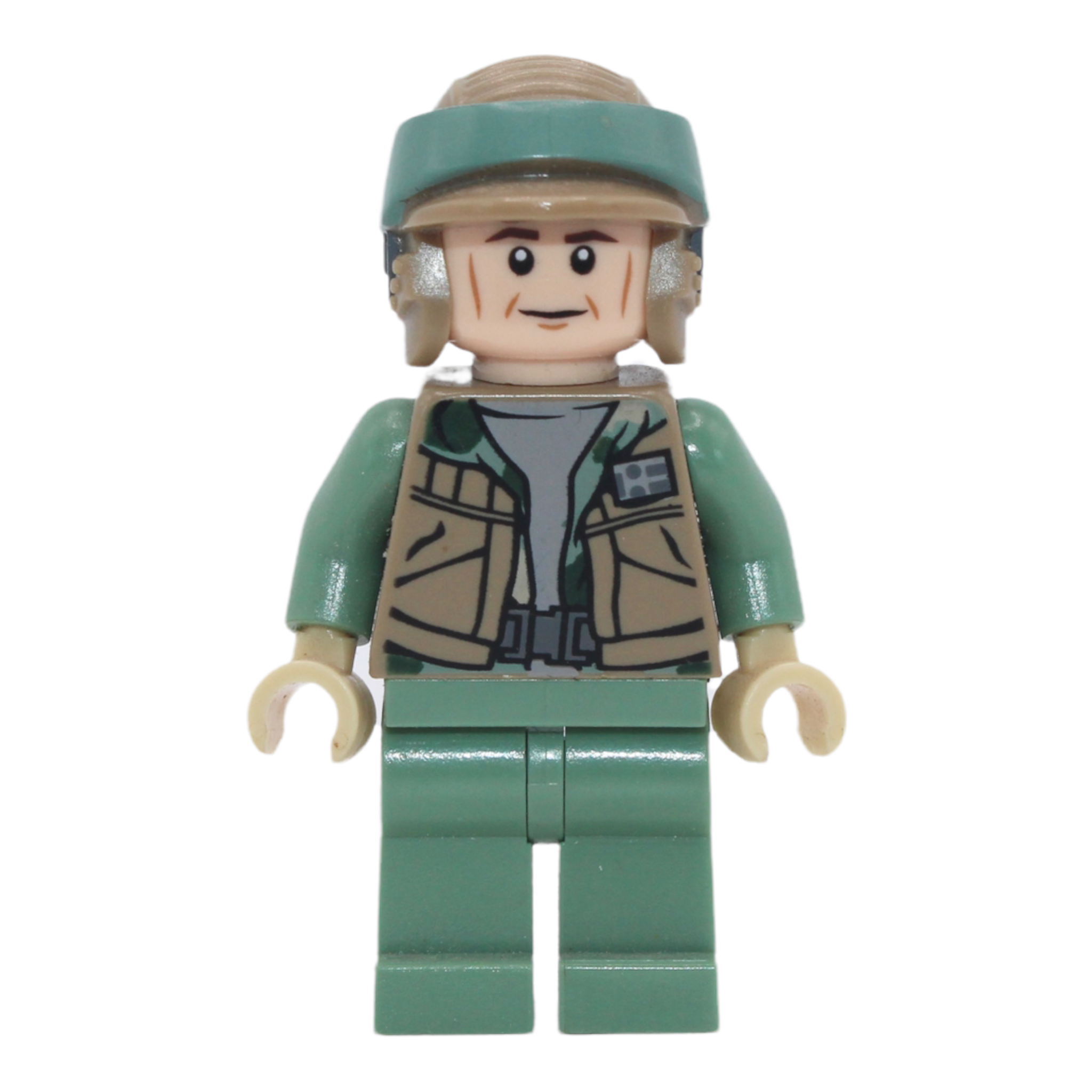 Endor Rebel Commando (dark tan vest, cheek lines, 2012)