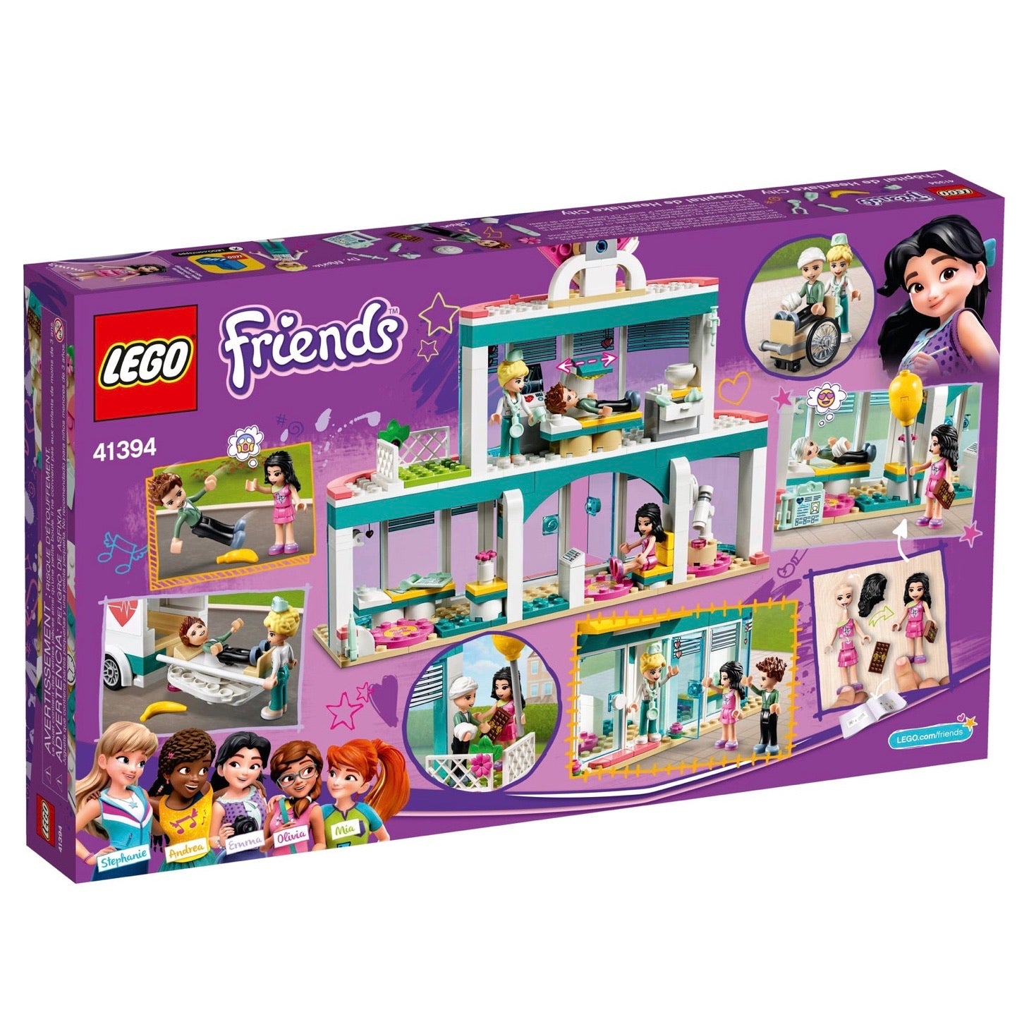 Retired Set 41394 Friends Heartlake Hospital