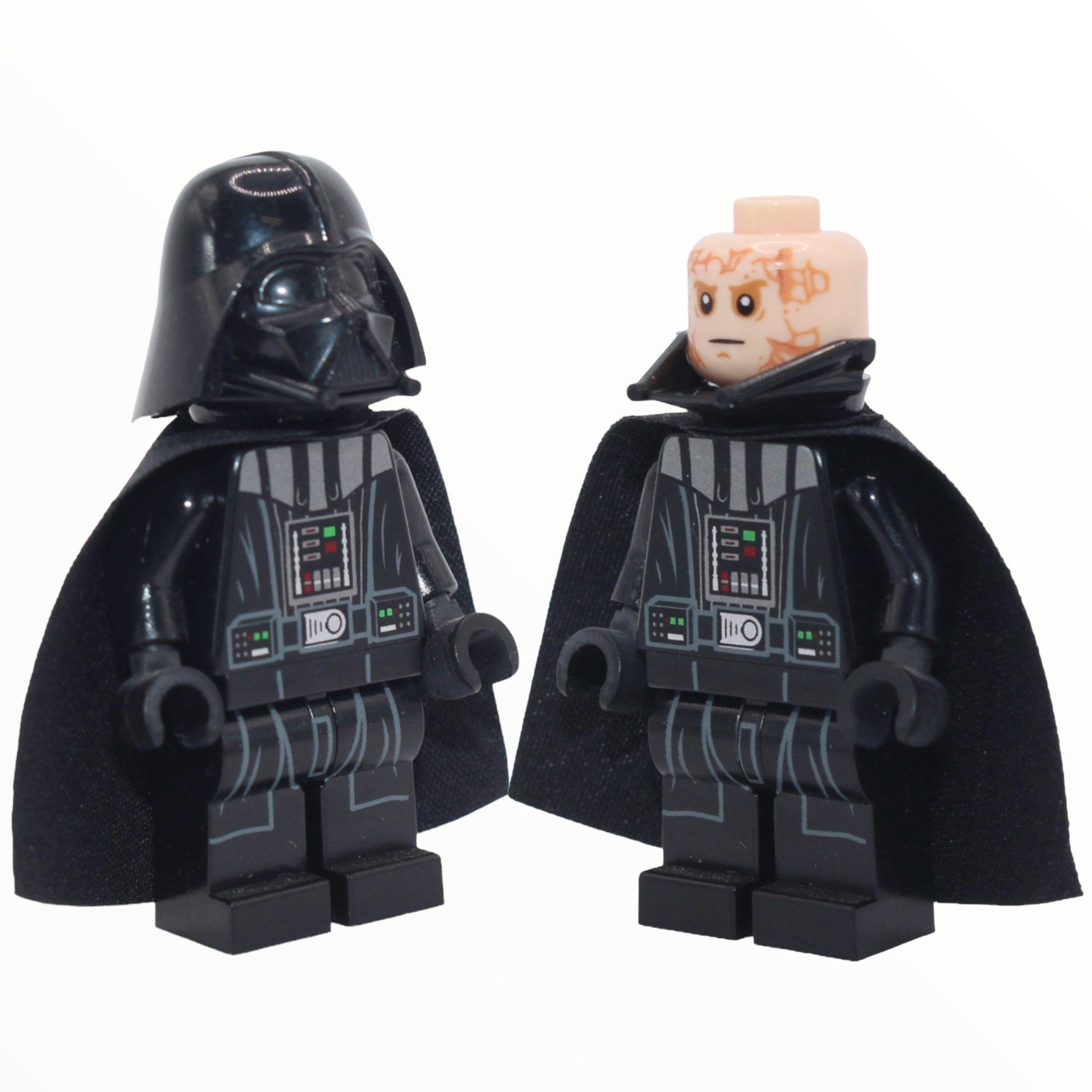 Darth Vader (type 2 helmet, light nougat head, stiff cape, 2017)