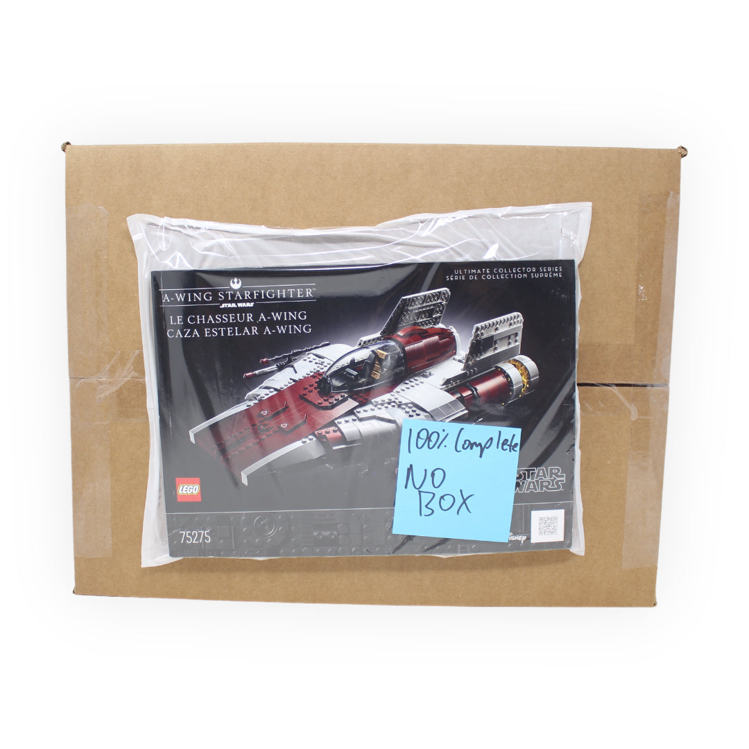 Certified Used Set 75275 Star Wars UCS A-wing Starfighter (no box)