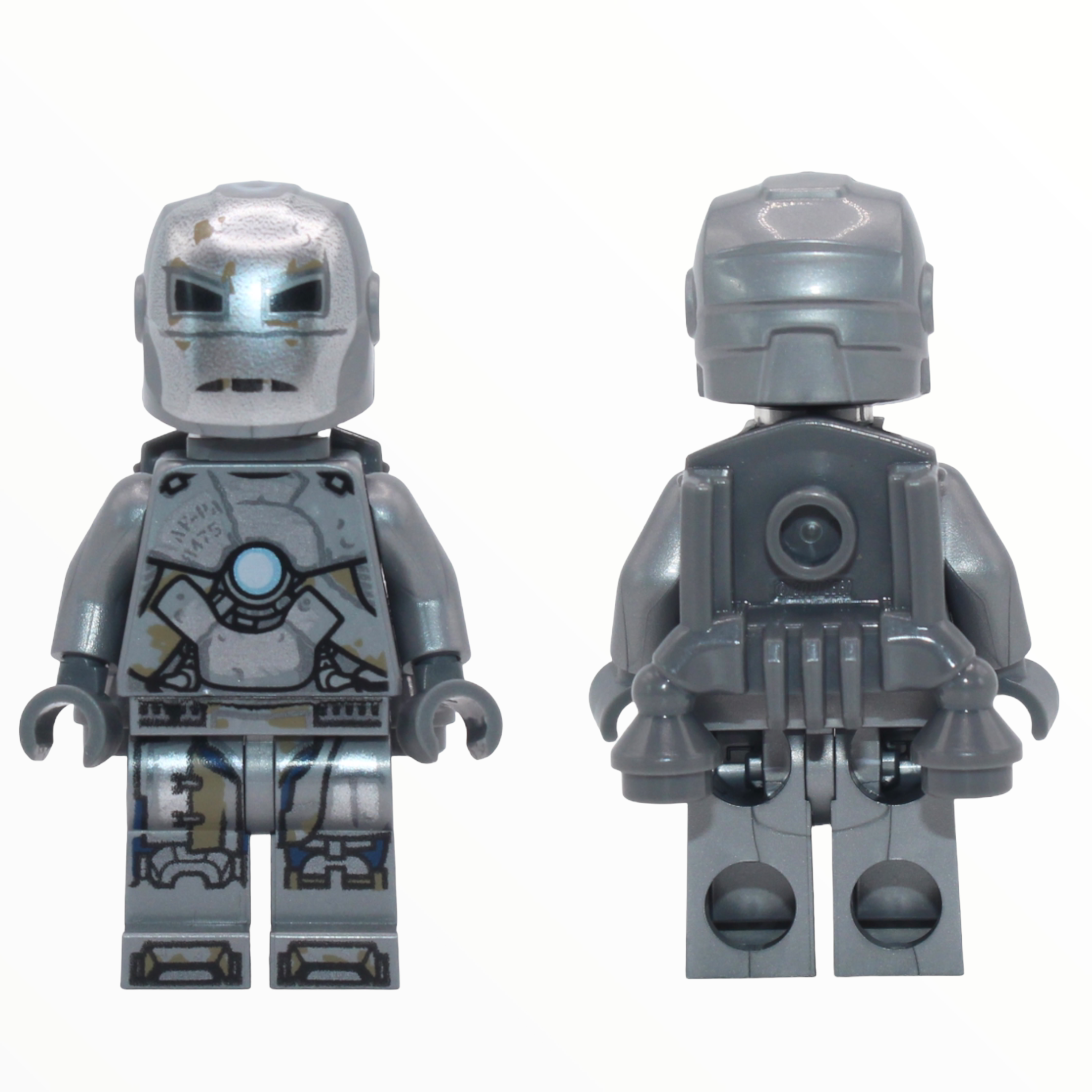 Iron Man - Mark 1 (dark bluish gray jet pack)