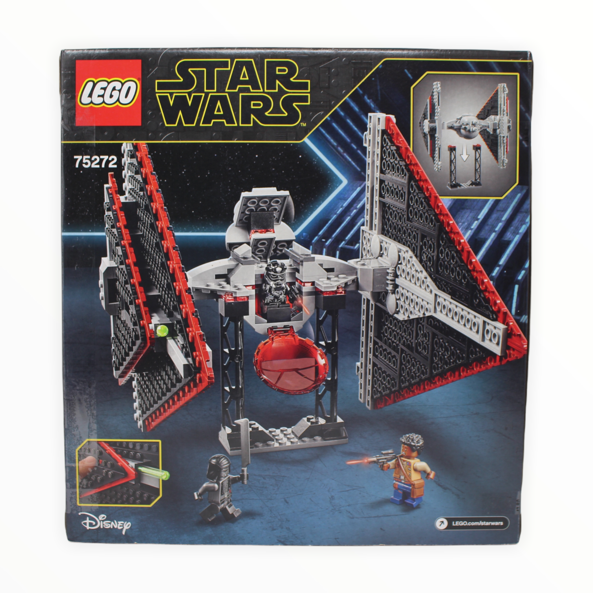 Certified Used Set 75272 Star Wars Sith TIE Fighter