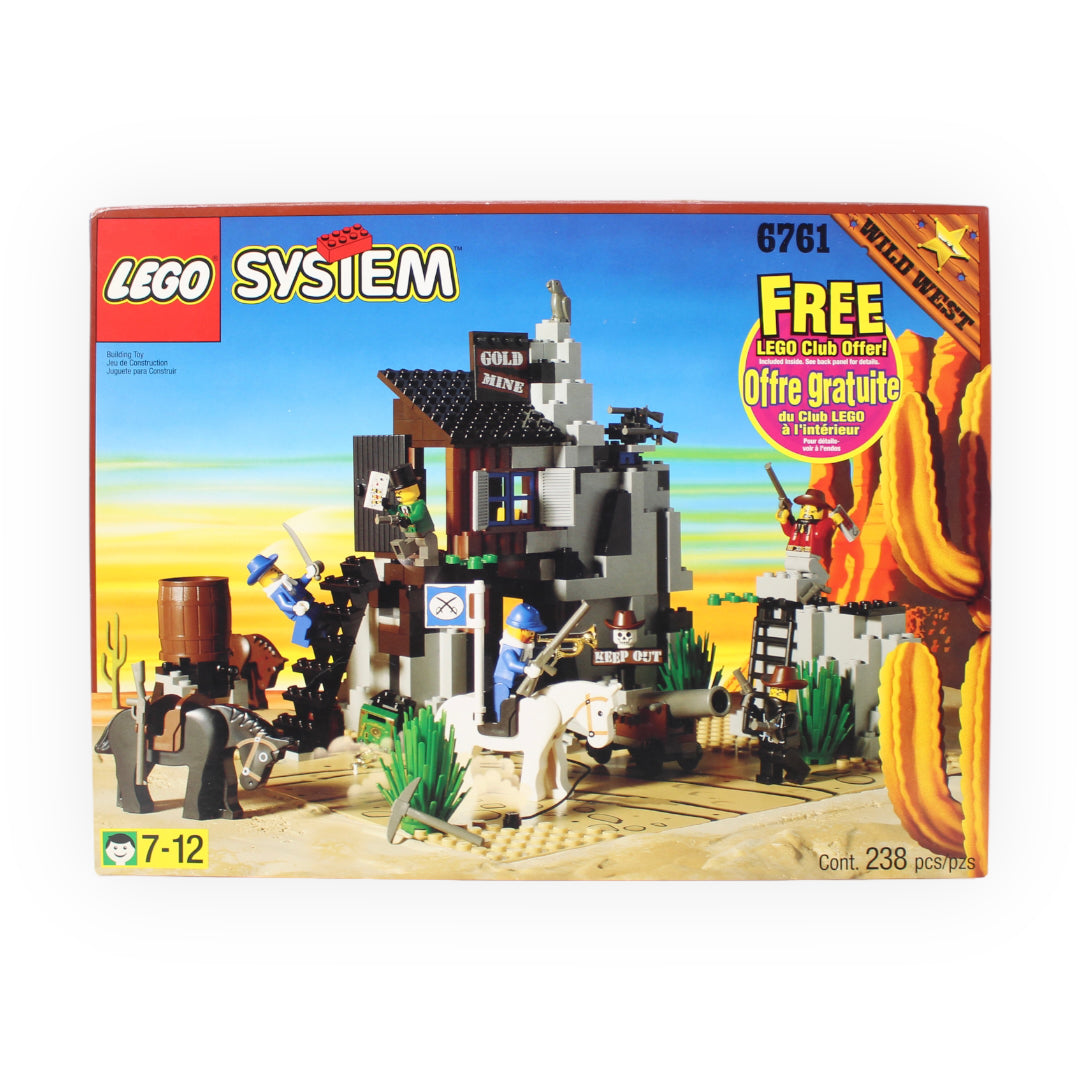 Certified Used Set 6761 Wild West Bandit’s Secret Hide-Out