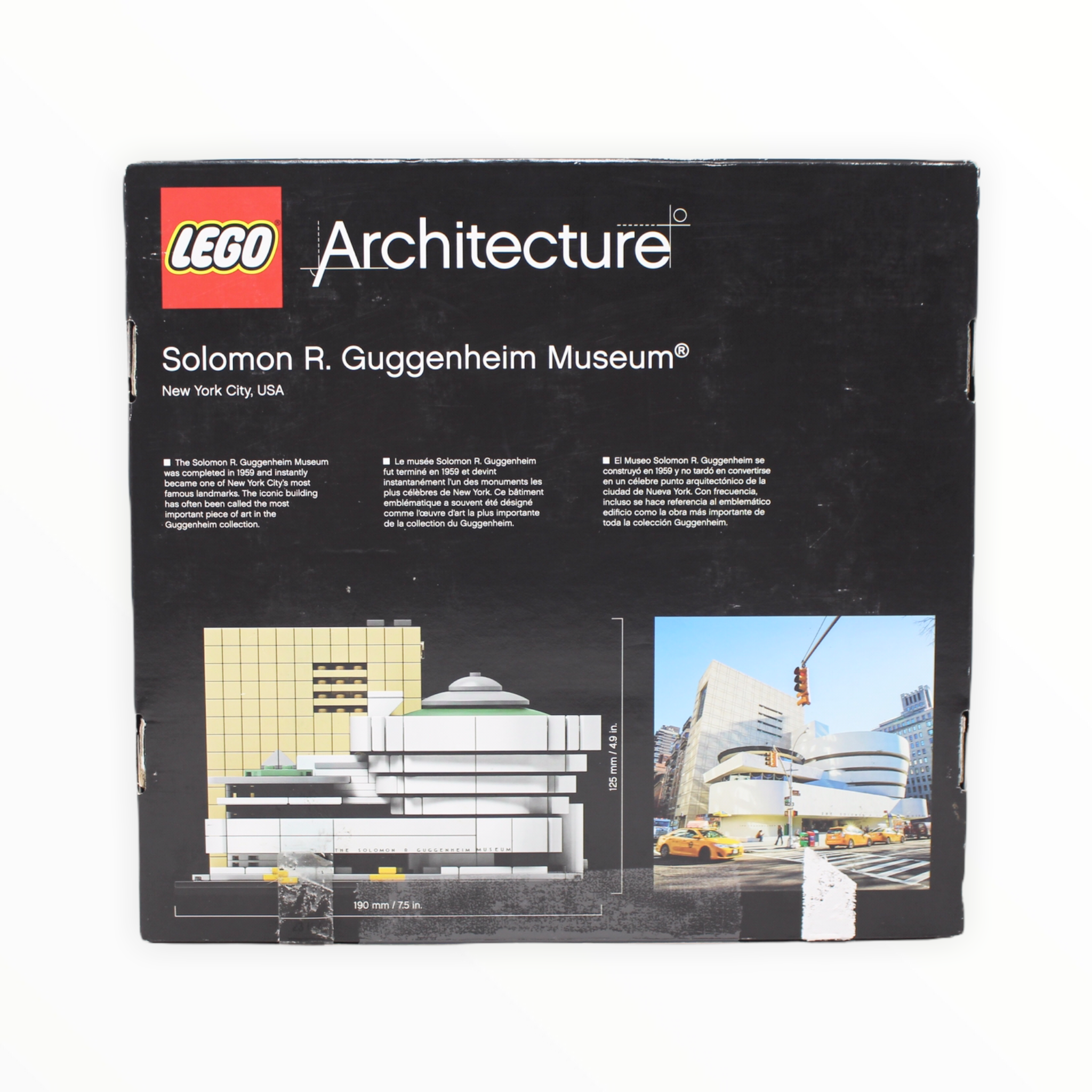 Certified Used Set 21035 Architecture Solomon R. Guggenheim Museum