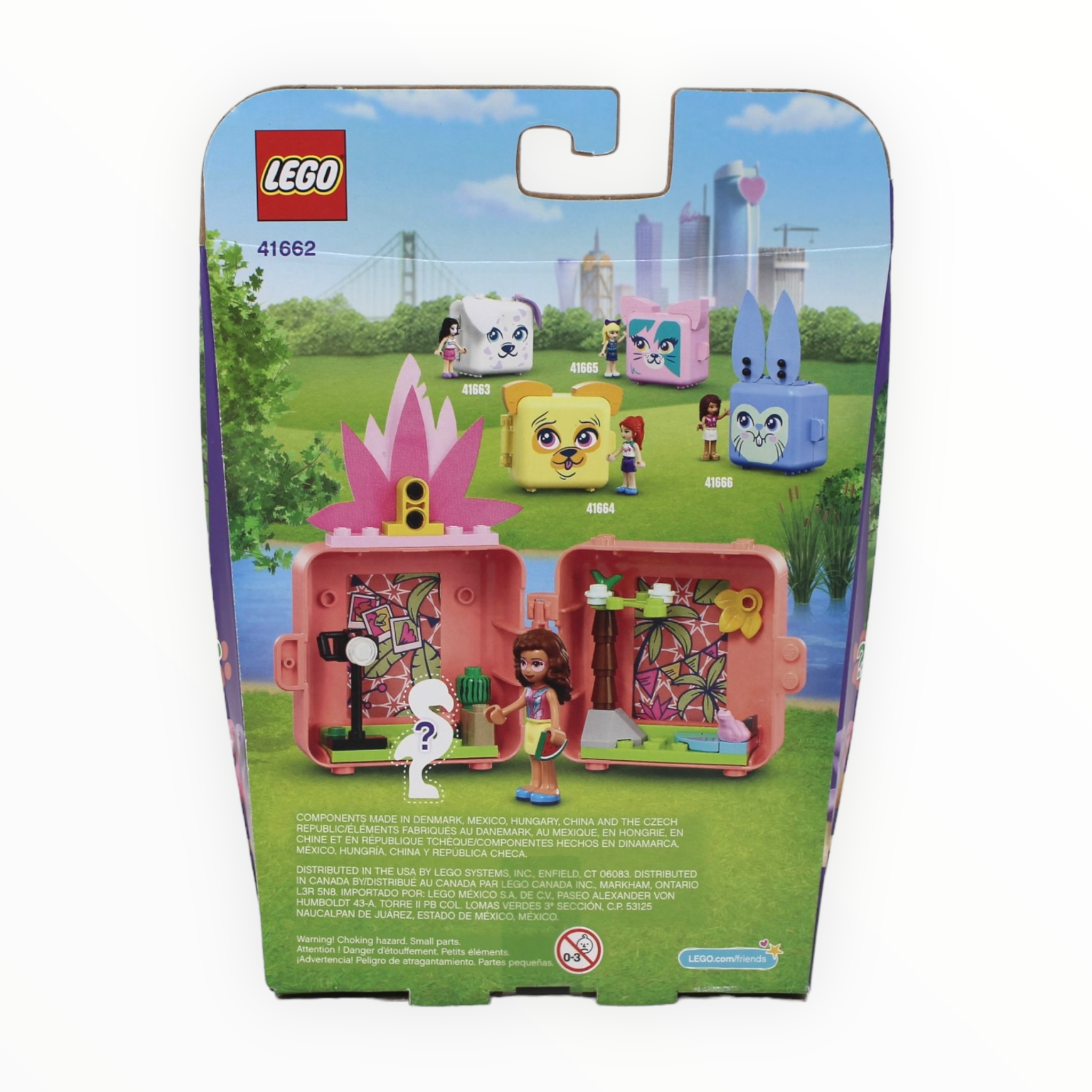 Retired Set 41662 Friends Olivia’s Flamingo Cube