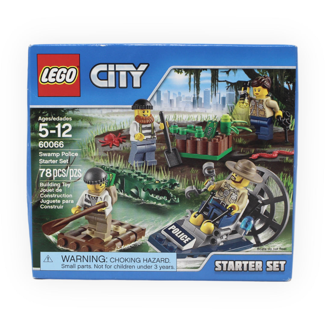 Retired Set 60066 City Swamp Police Starter Set