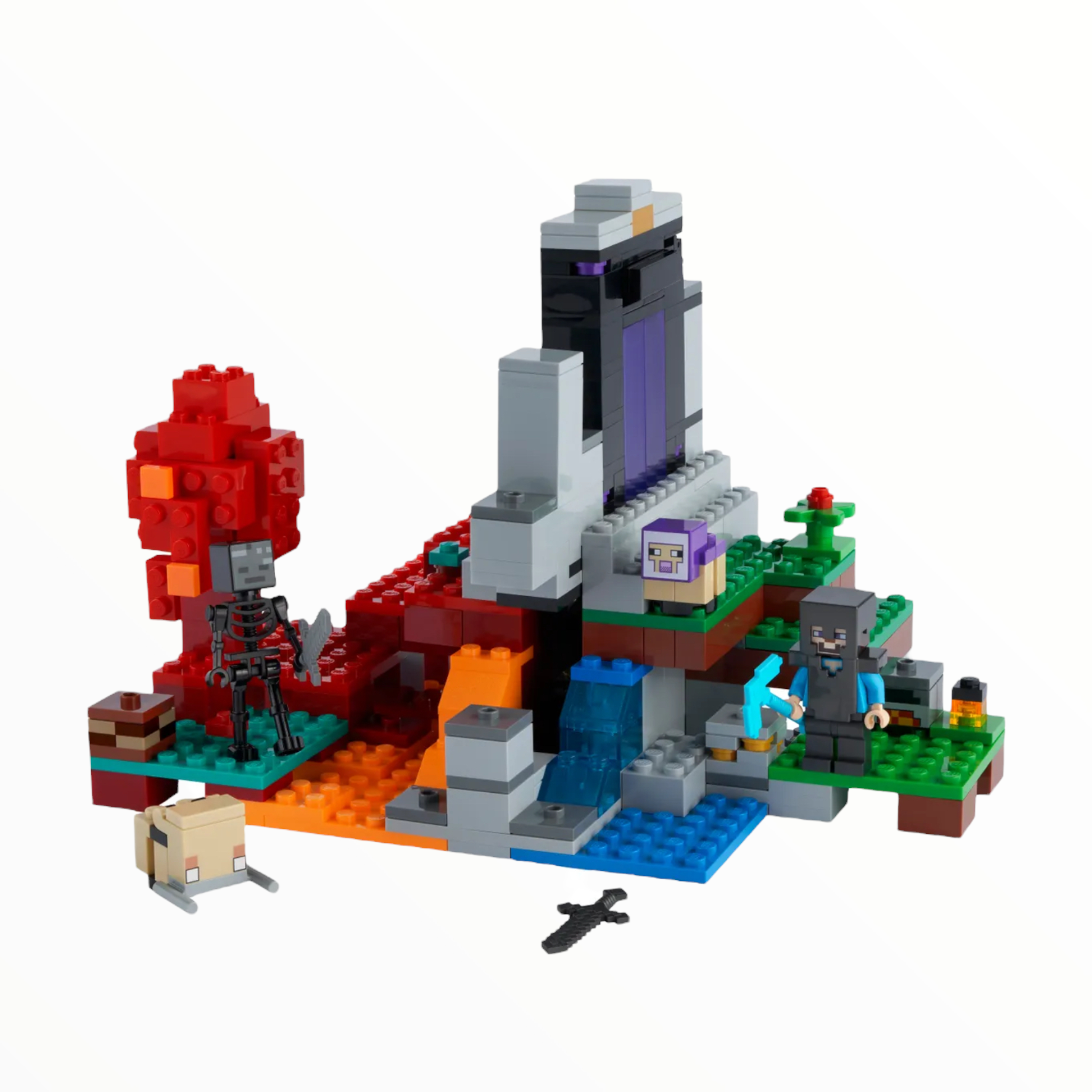 Retired Set 21172 Minecraft The Ruined Portal