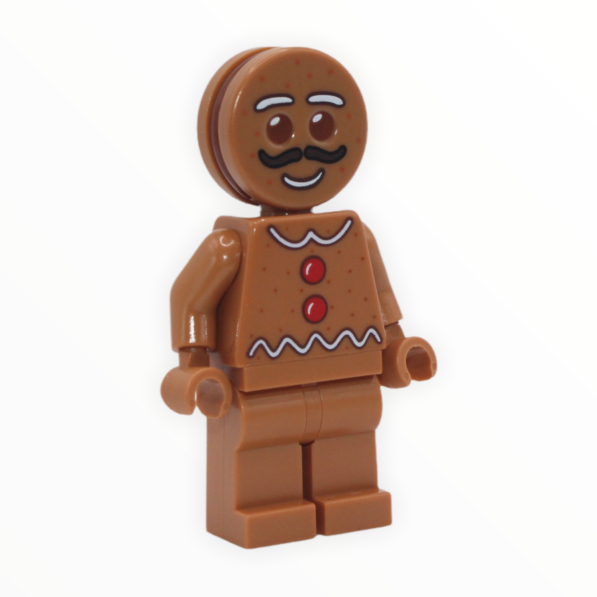 Gingerbread Man with mustache