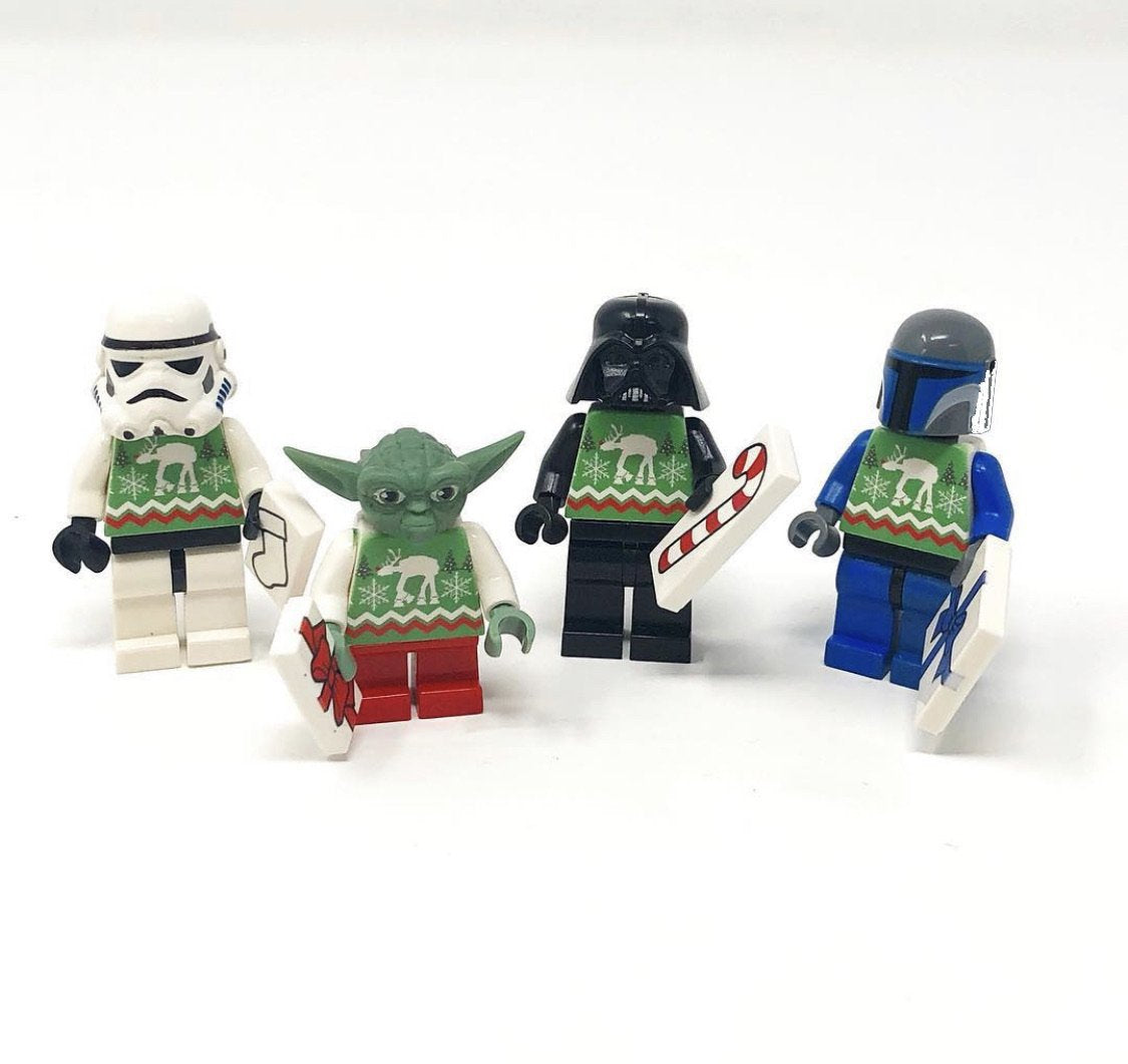 Lego star hotsell wars christmas minifigures