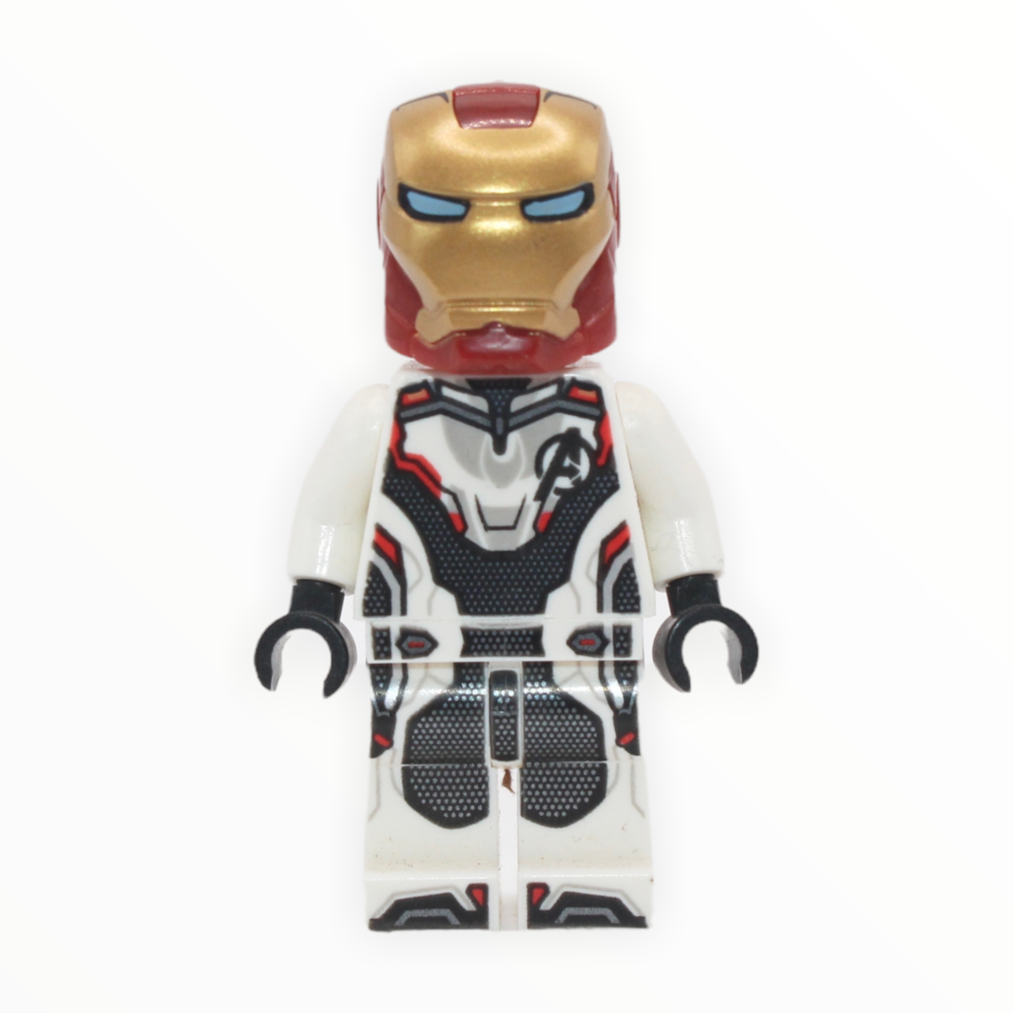Iron Man (Endgame, white jumpsuit, 2019)