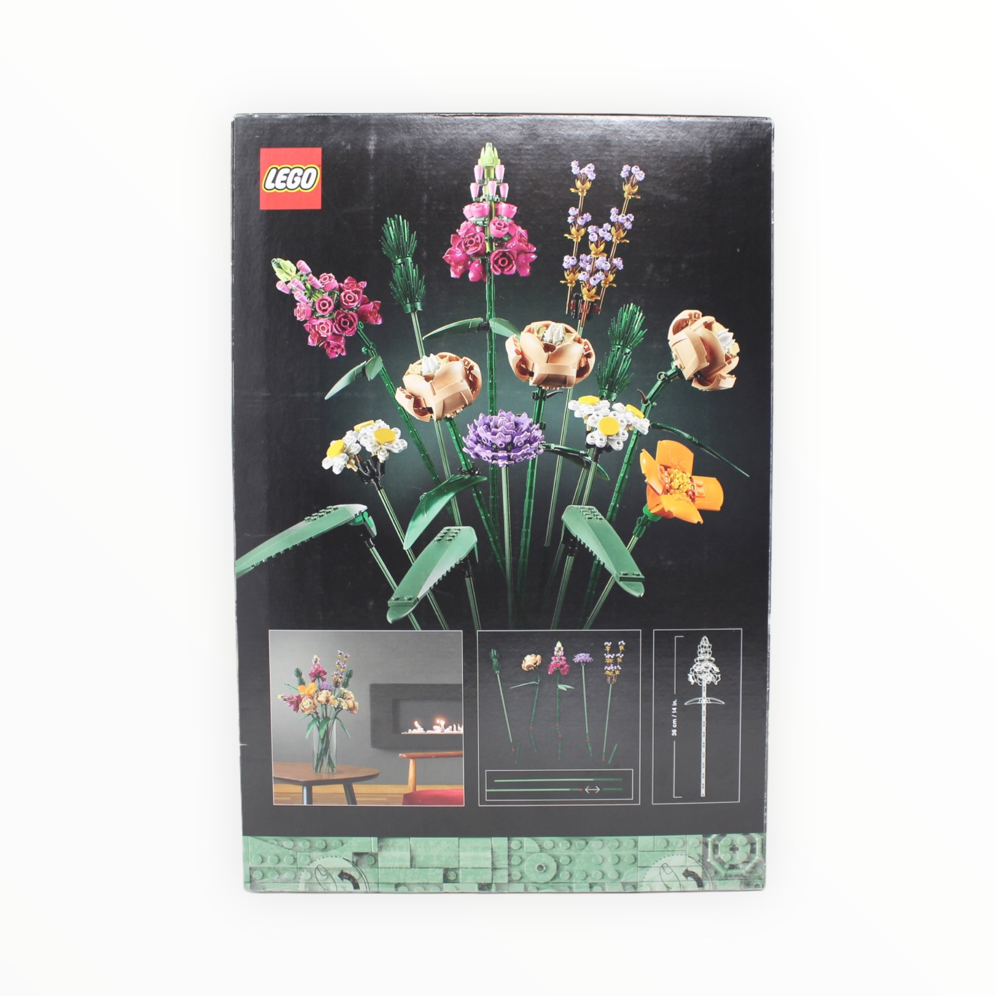 Certified Used Set 10280 Botanical Collection Flower Bouquet