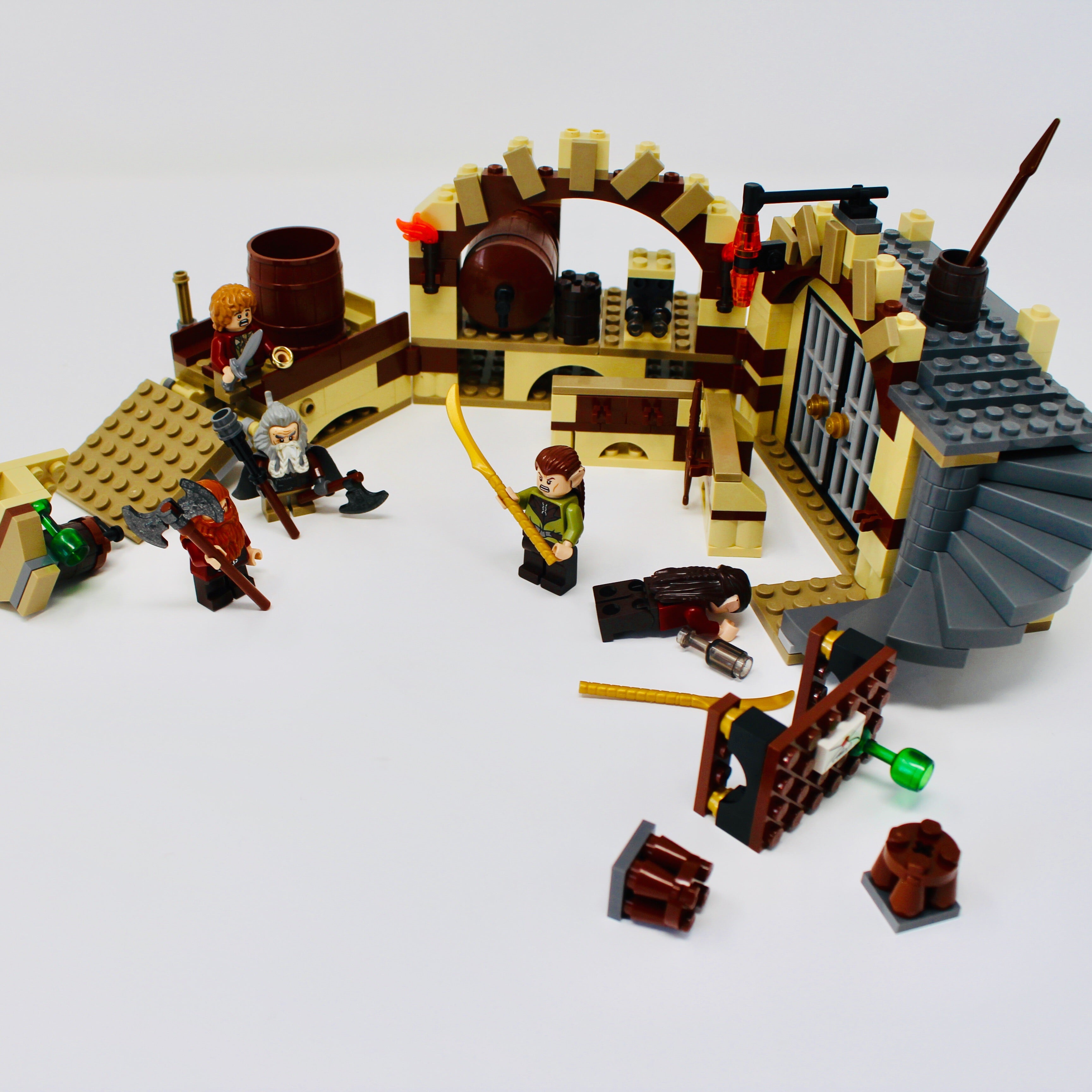 Used Set 79004 The Hobbit Barrel Escape