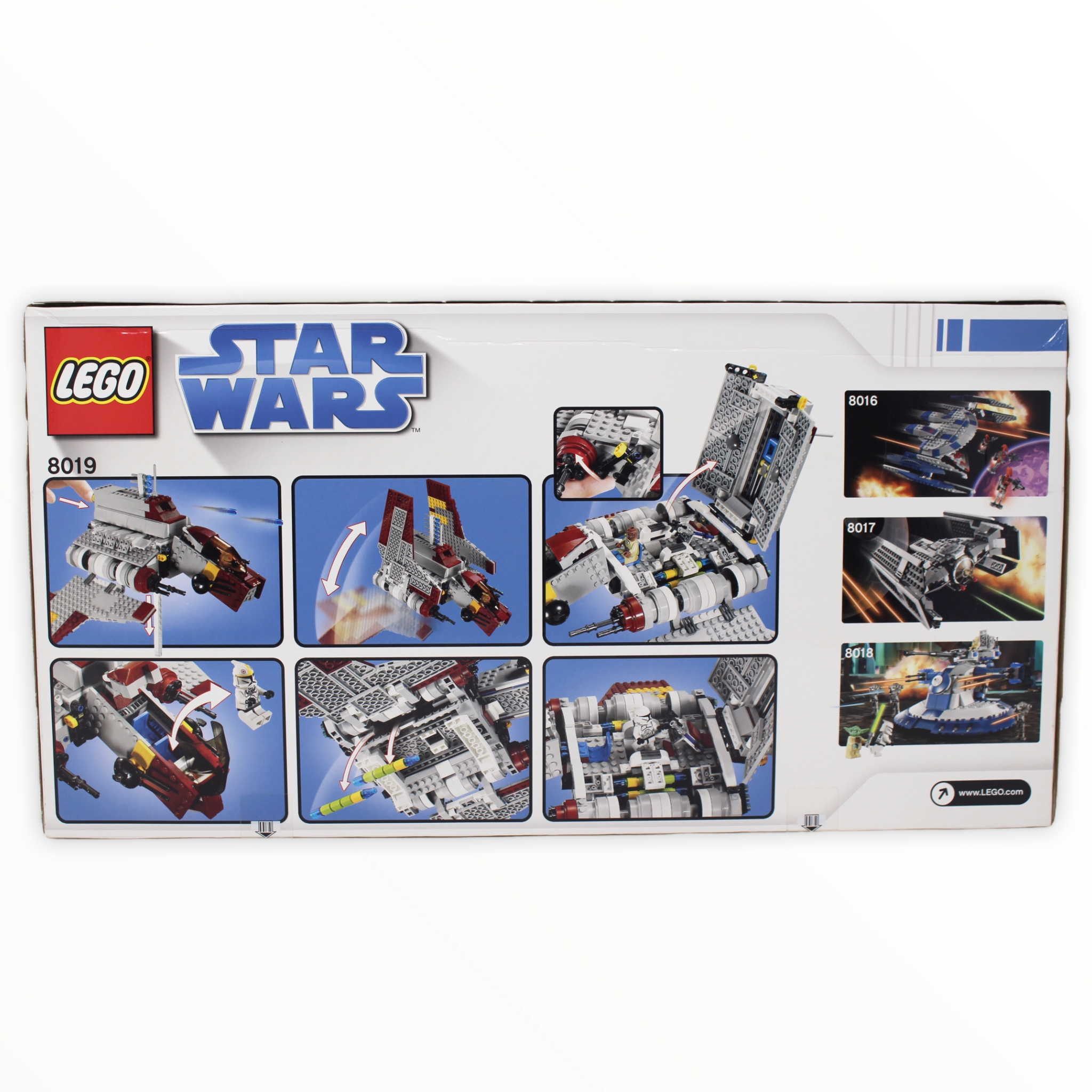 Retired Set 8019 Star Wars Republic Attack Shuttle