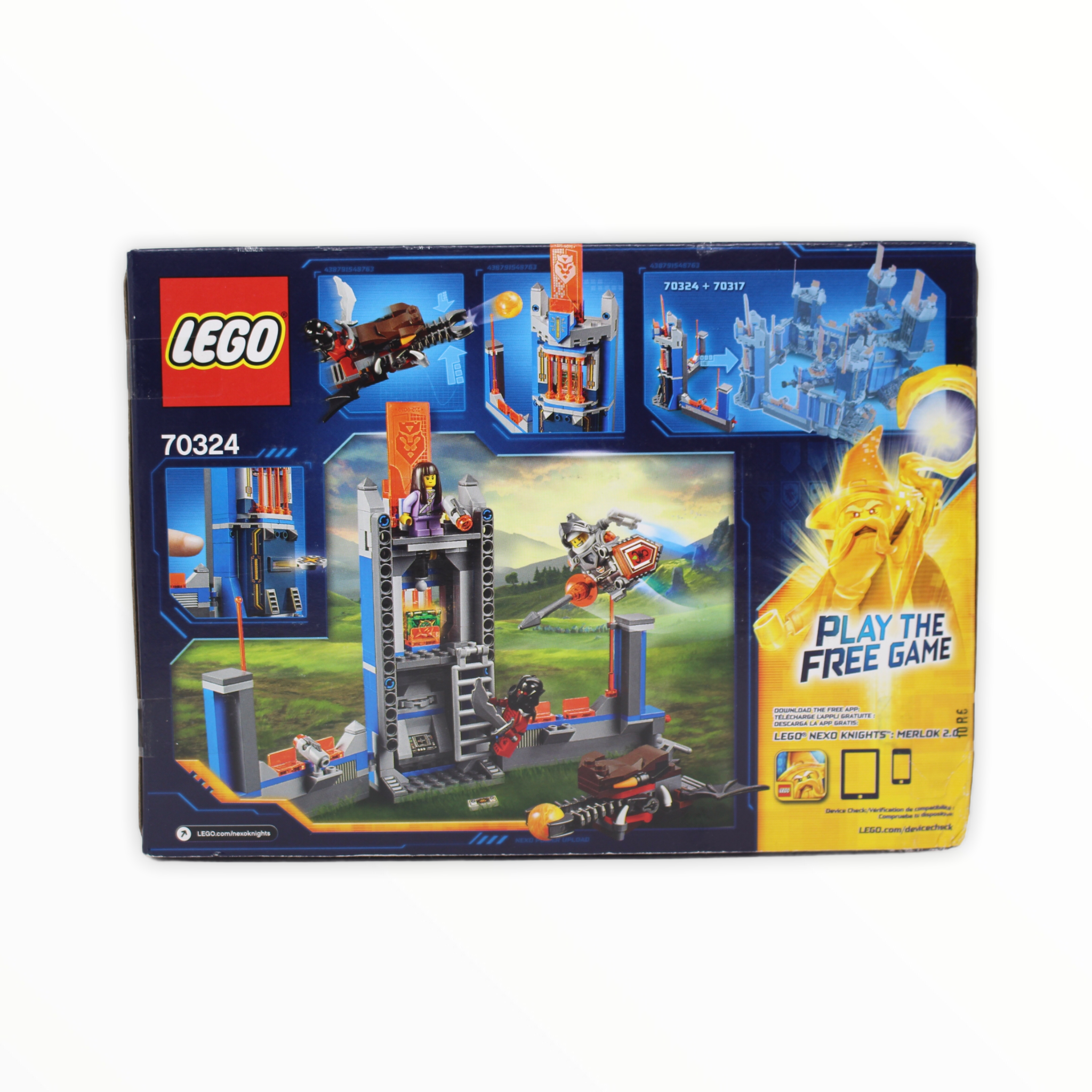Retired Set 70324 Nexo Knights Merlok’s Library 2.0