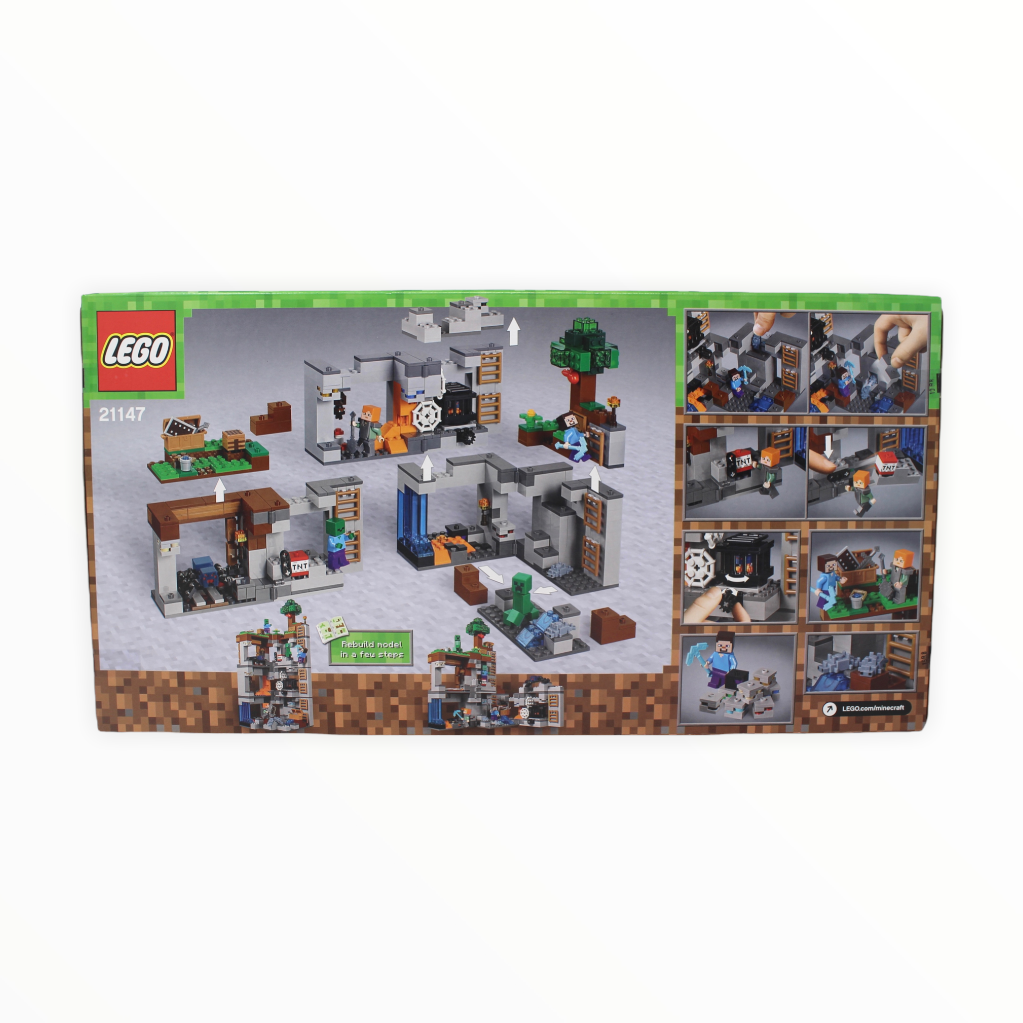 Retired Set 21147 Minecraft The Bedrock Adventures