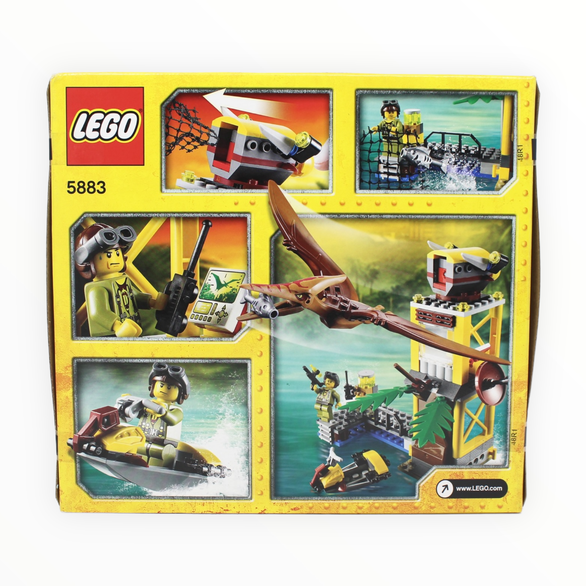 Retired Set 5883 Dino Tower Takedown
