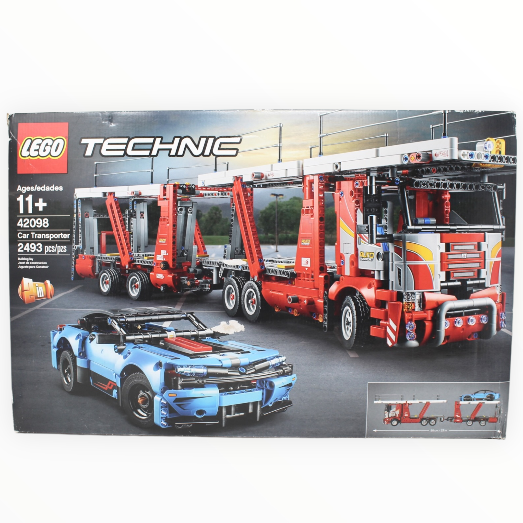 Retired Set 42098 Technic Car Transporter