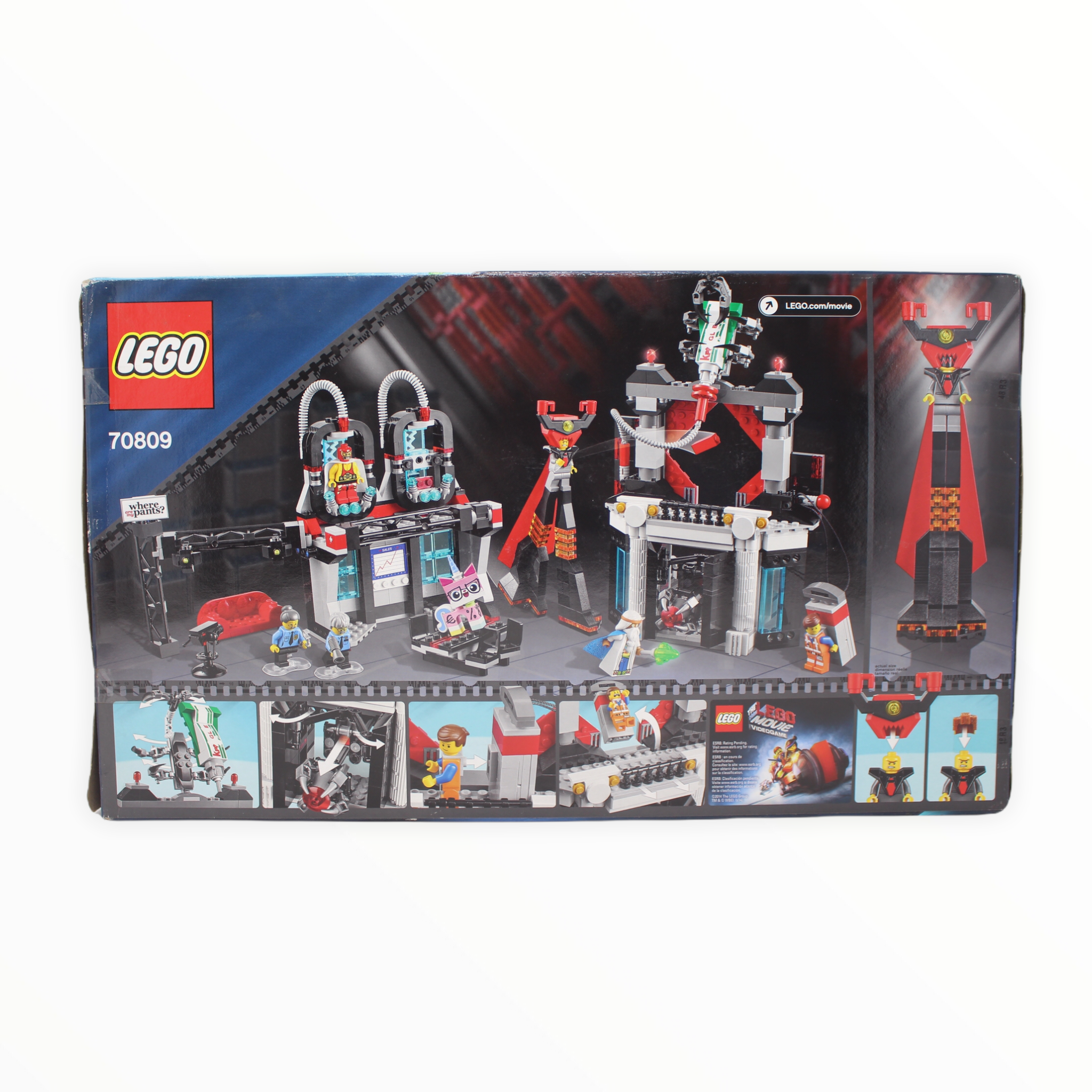Retired Set 70809 The LEGO Movie Lord Business’ Evil Lair