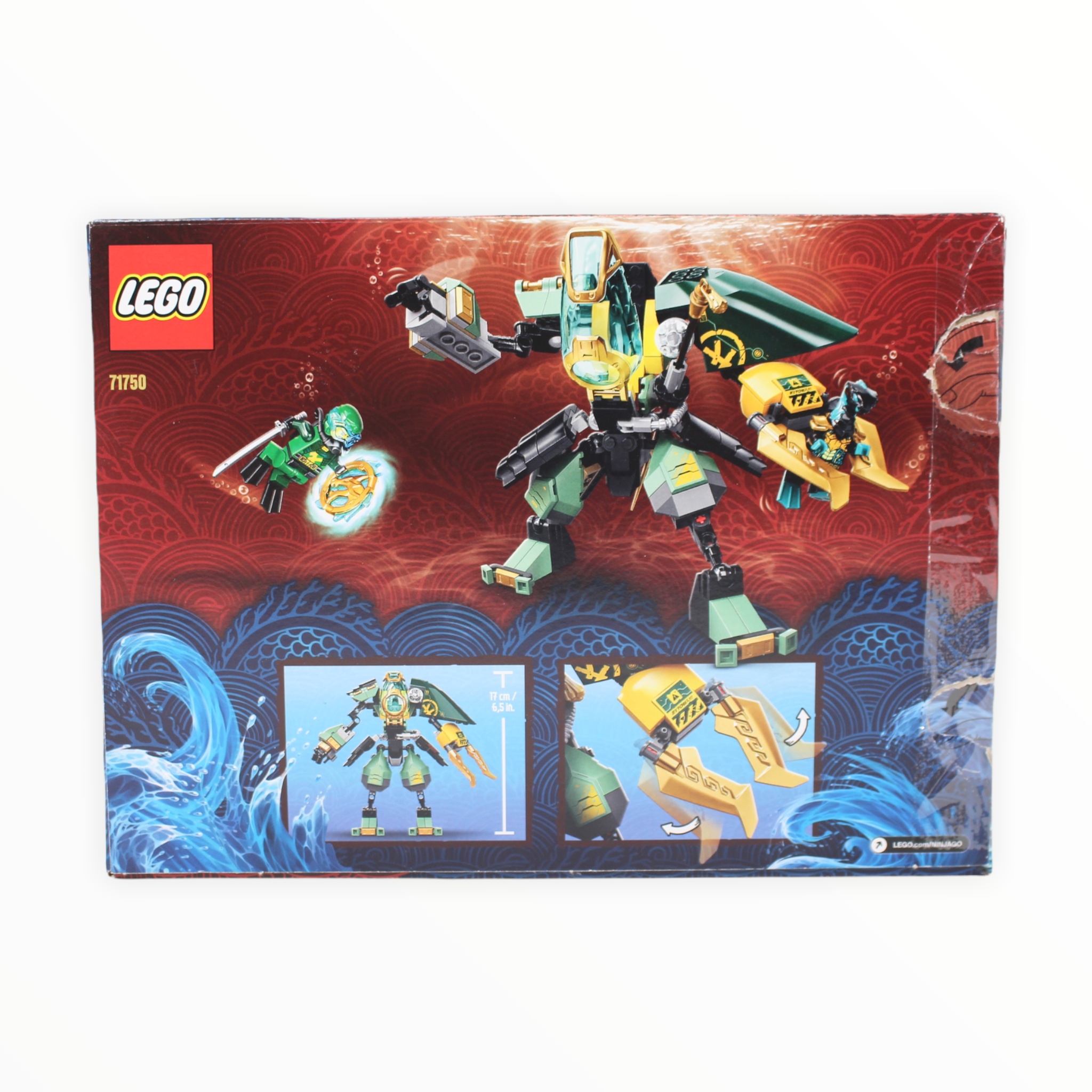 Certified Used Set 71750 Ninjago Lloyd’s Hydro Mech