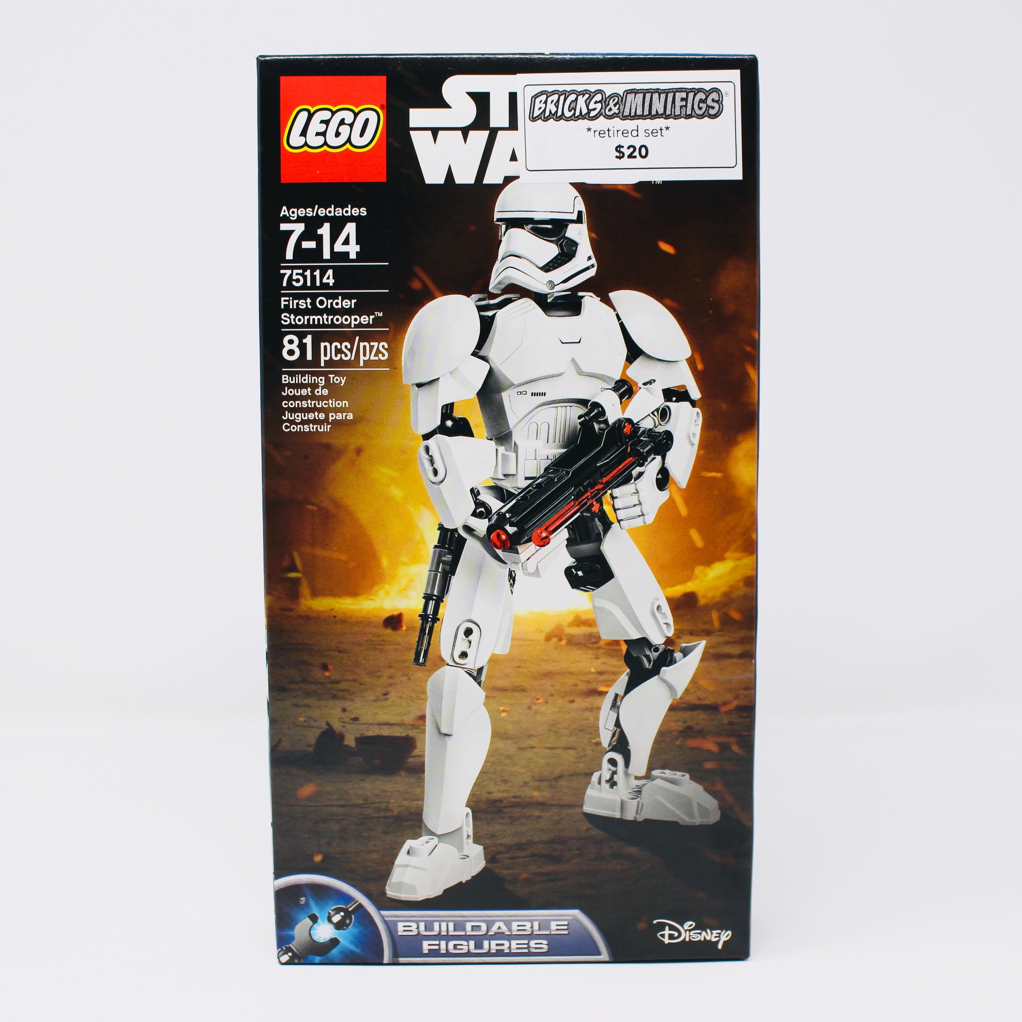 Retired Set 75114 Star Wars First Order Stormtrooper