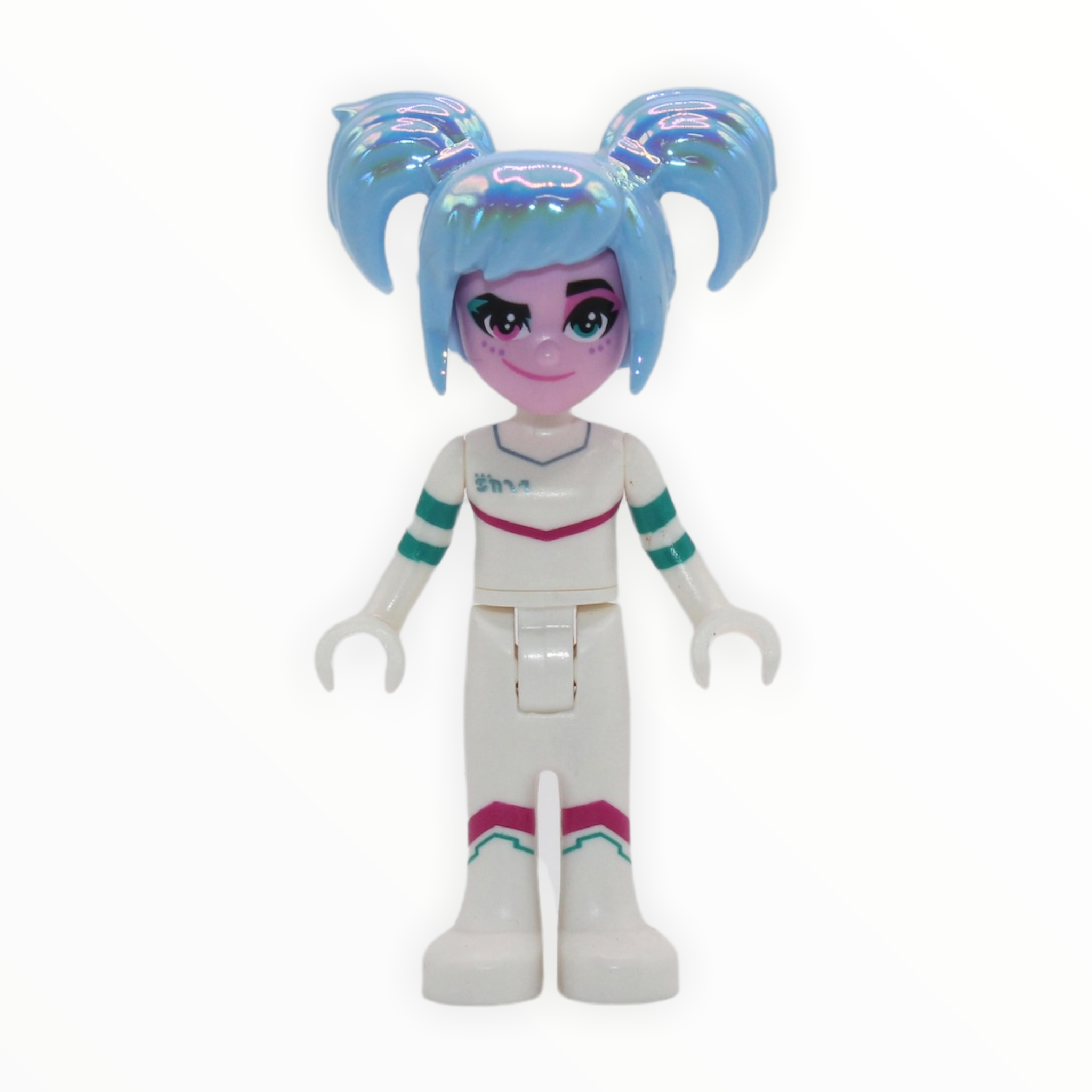 Sweet Mayhem (crooked smile, raised eyebrow, hair, no wings)