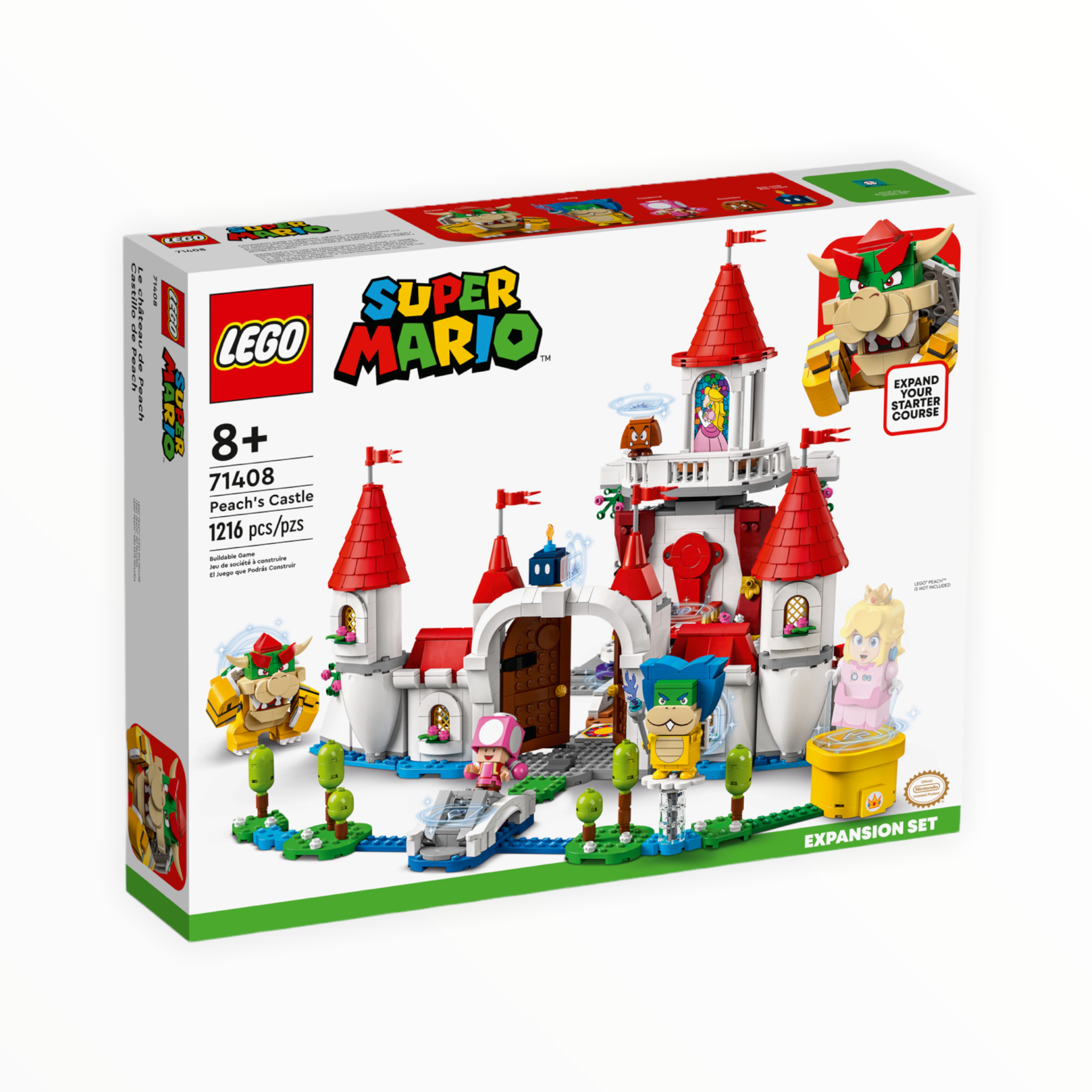 71408 Super Mario Peach’s Castle Expansion Set