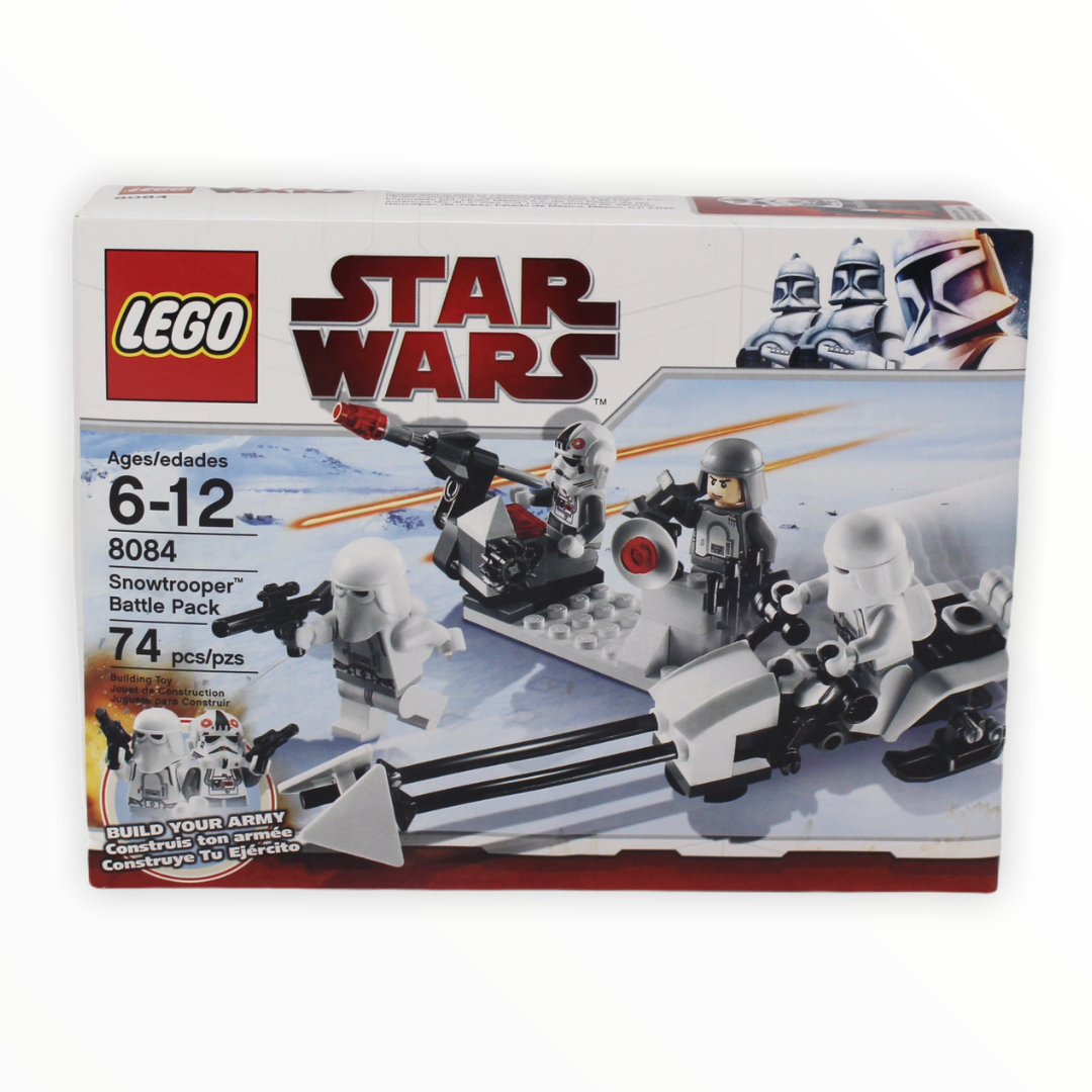 Retired Set 8084 Star Wars Snowtrooper Battle Pack