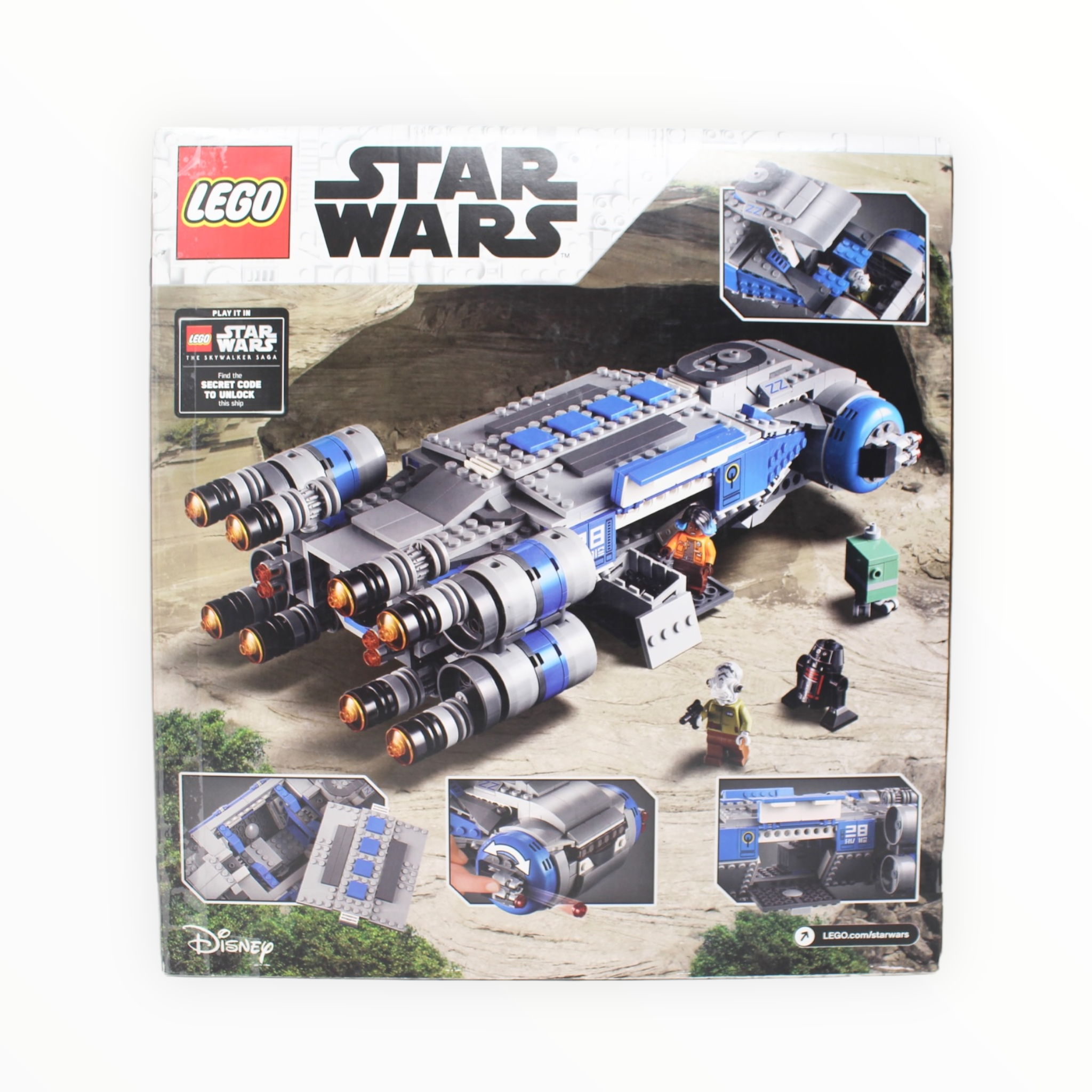 Certified Used Set 75293 Star Wars Resistance I-TS Transport