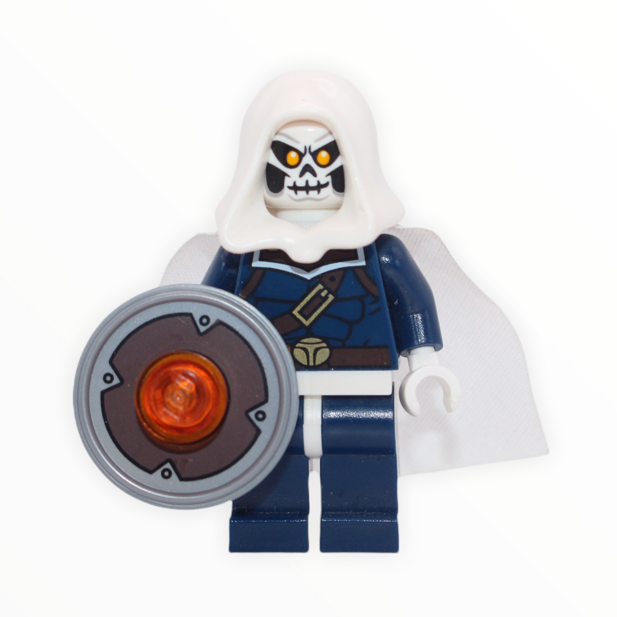 Taskmaster (white hood and cape, shield, 2014)