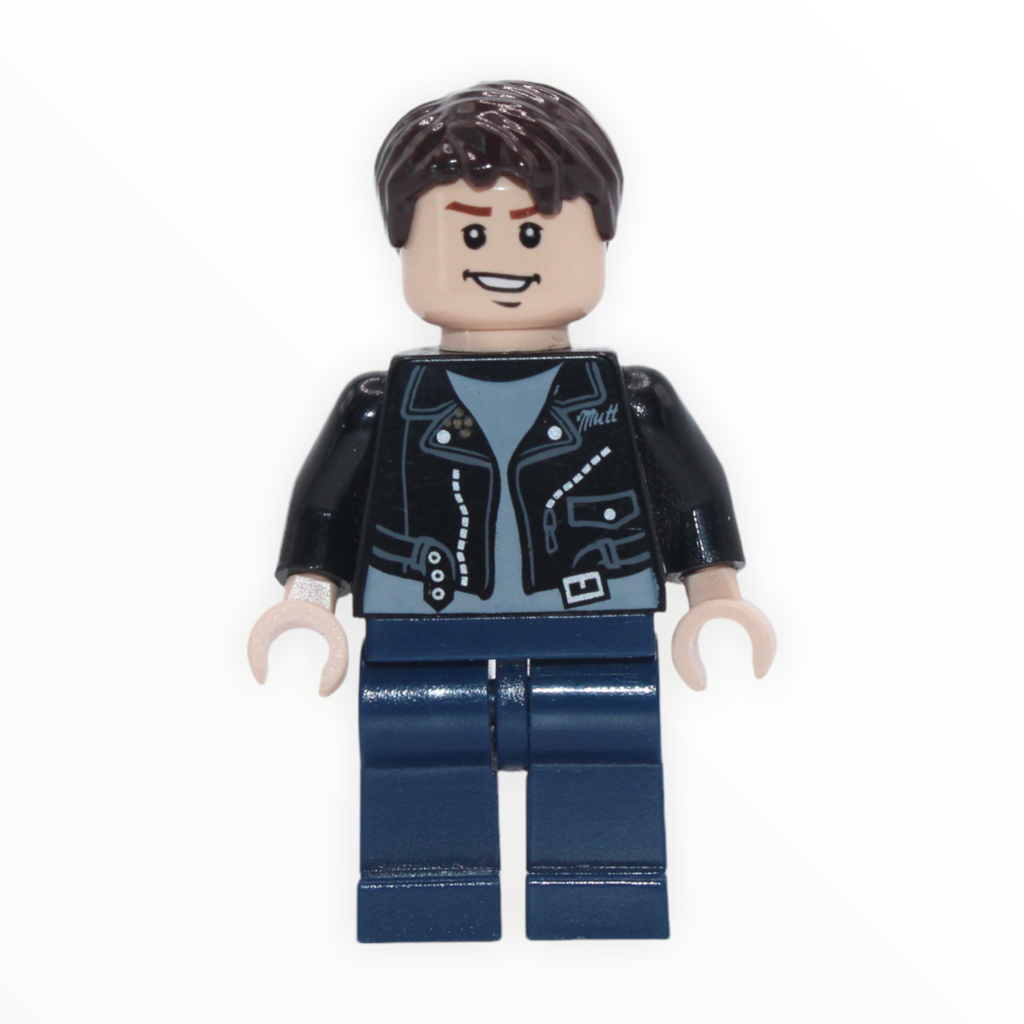 Mutt Williams (with gold badge)