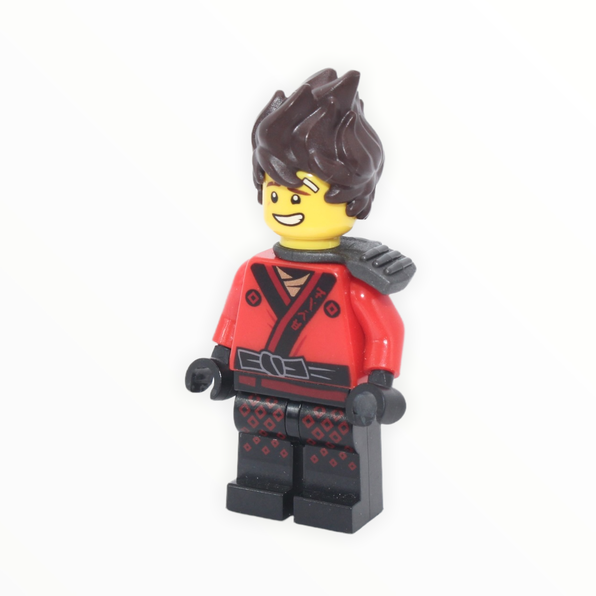 Kai (The Ninjago Movie, hair, shoulder armor)