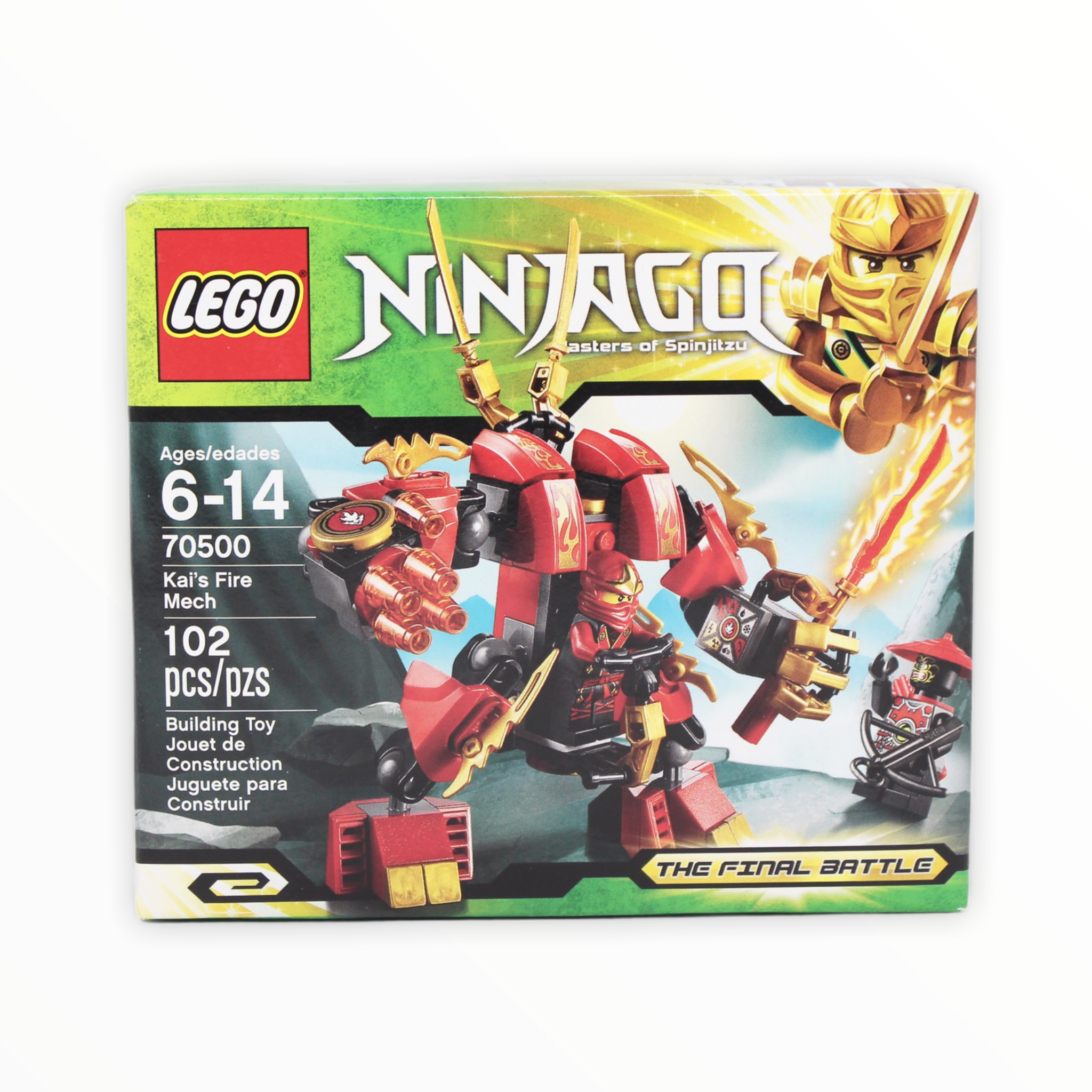 Retired Set 70500 Ninjago Kai’s Fire Mech