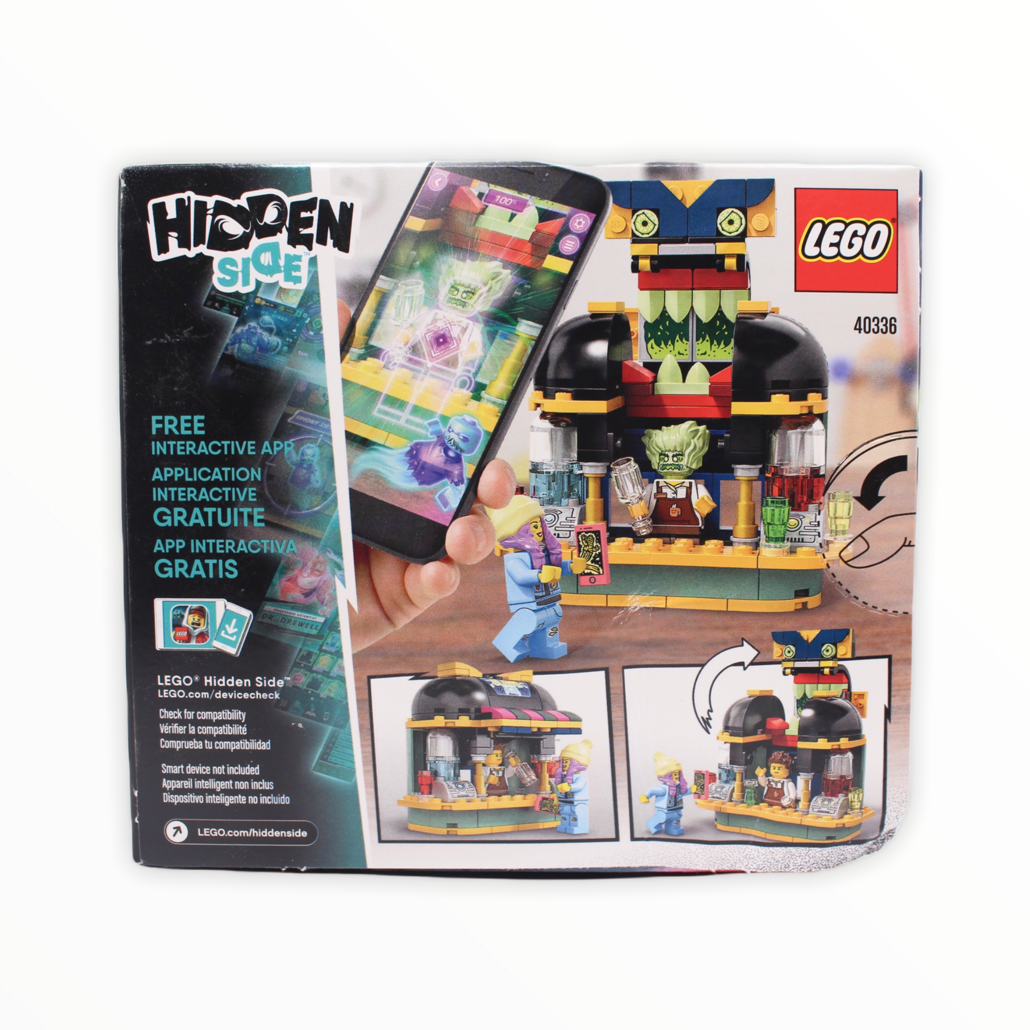 Retired Set 40336 Hidden Side Newbury Juice Bar