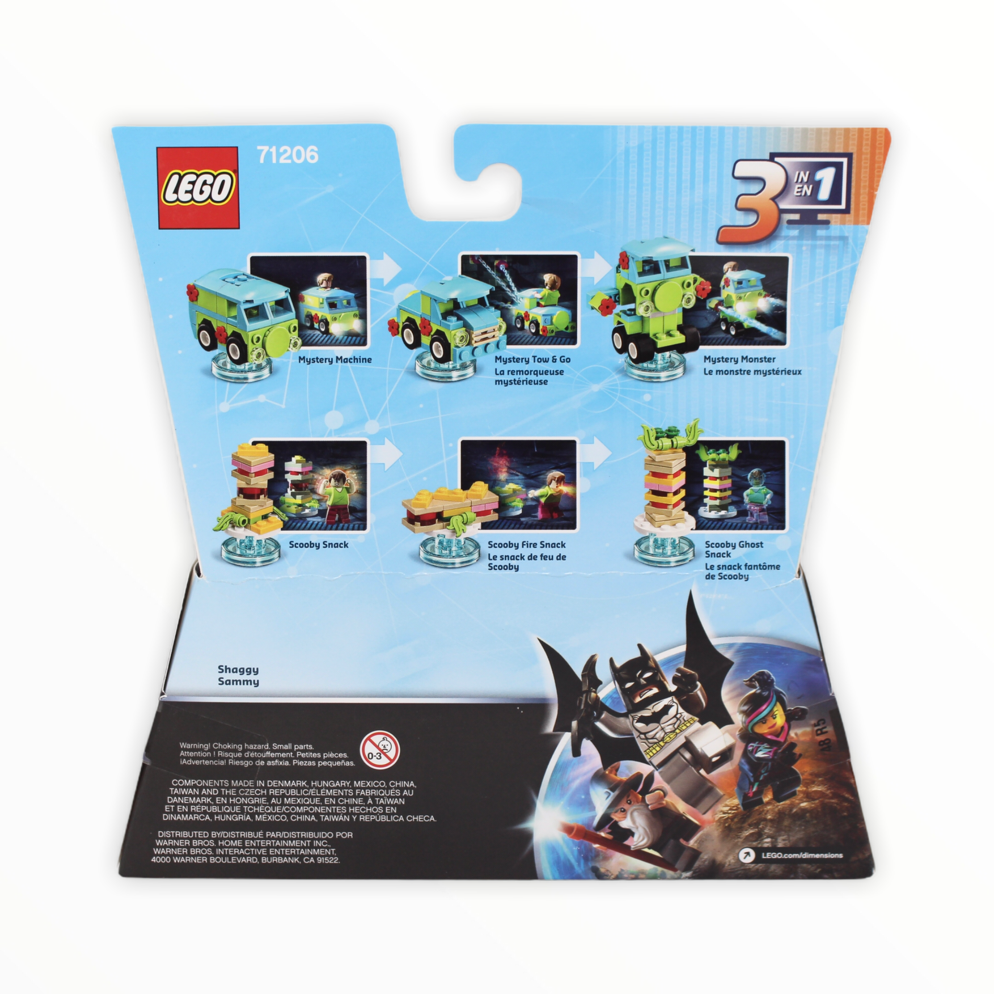 Retired Set 71206 Dimensions Team Pack - Scooby Doo