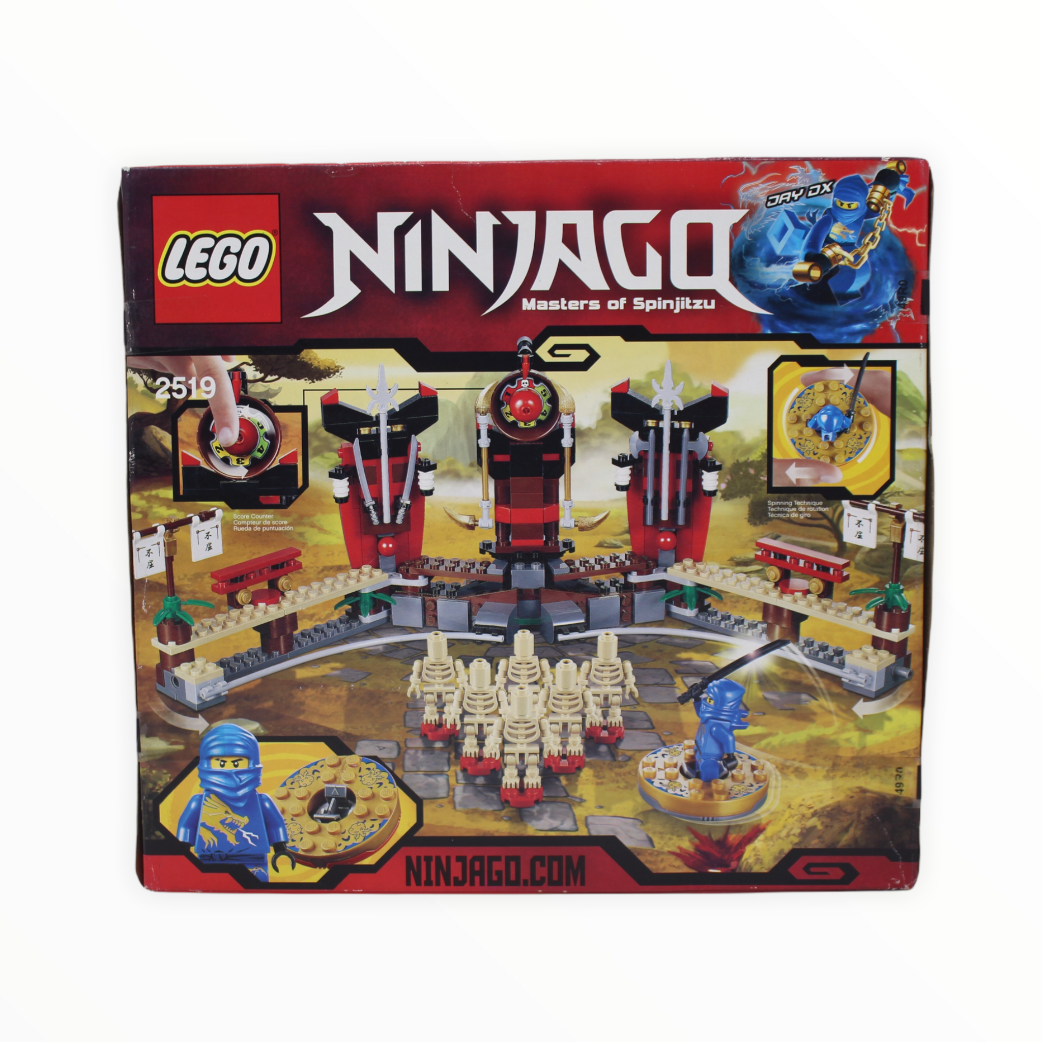 Retired Set 2519 Ninjago Skeleton Bowling