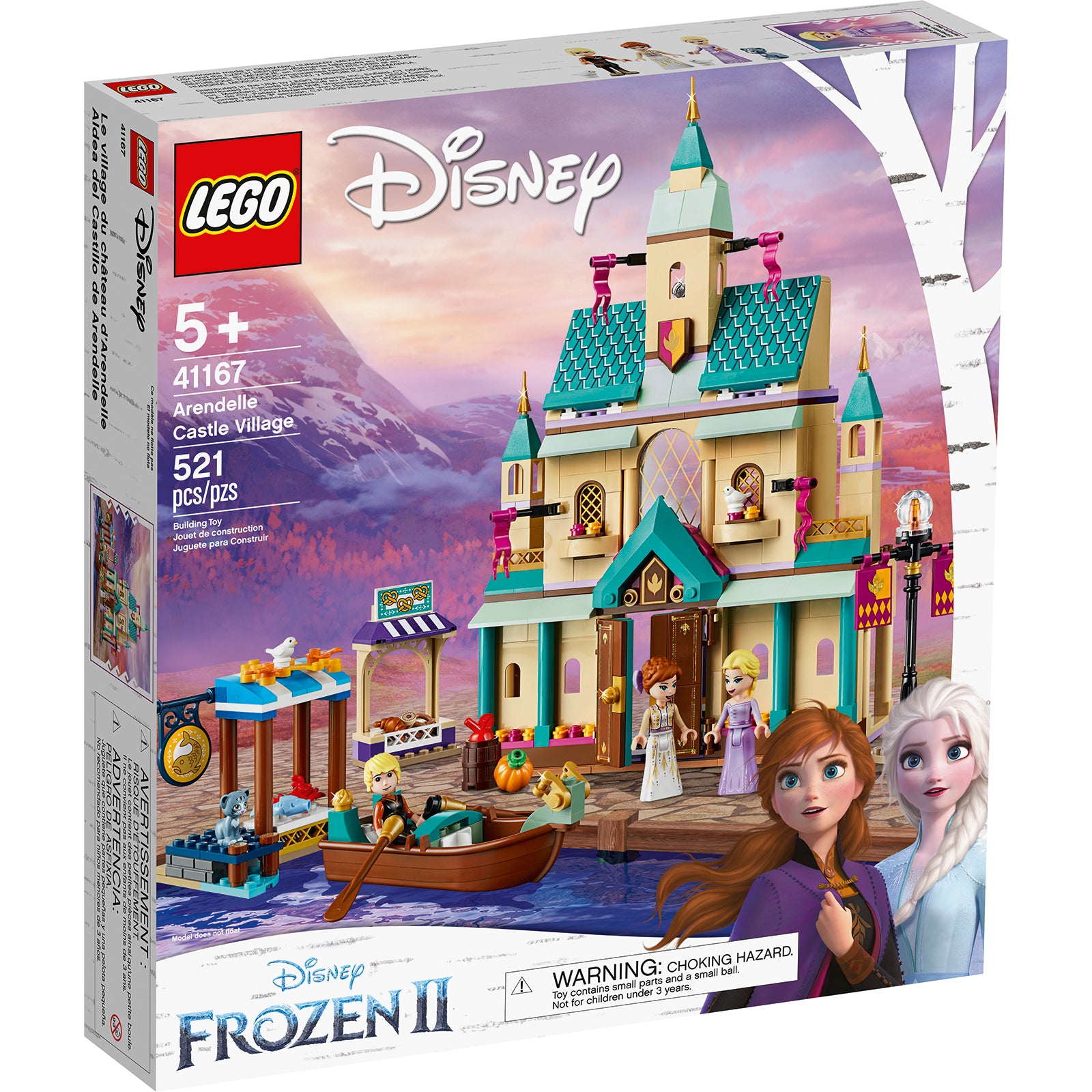 Retired Set 41167 Arendelle Castle Village