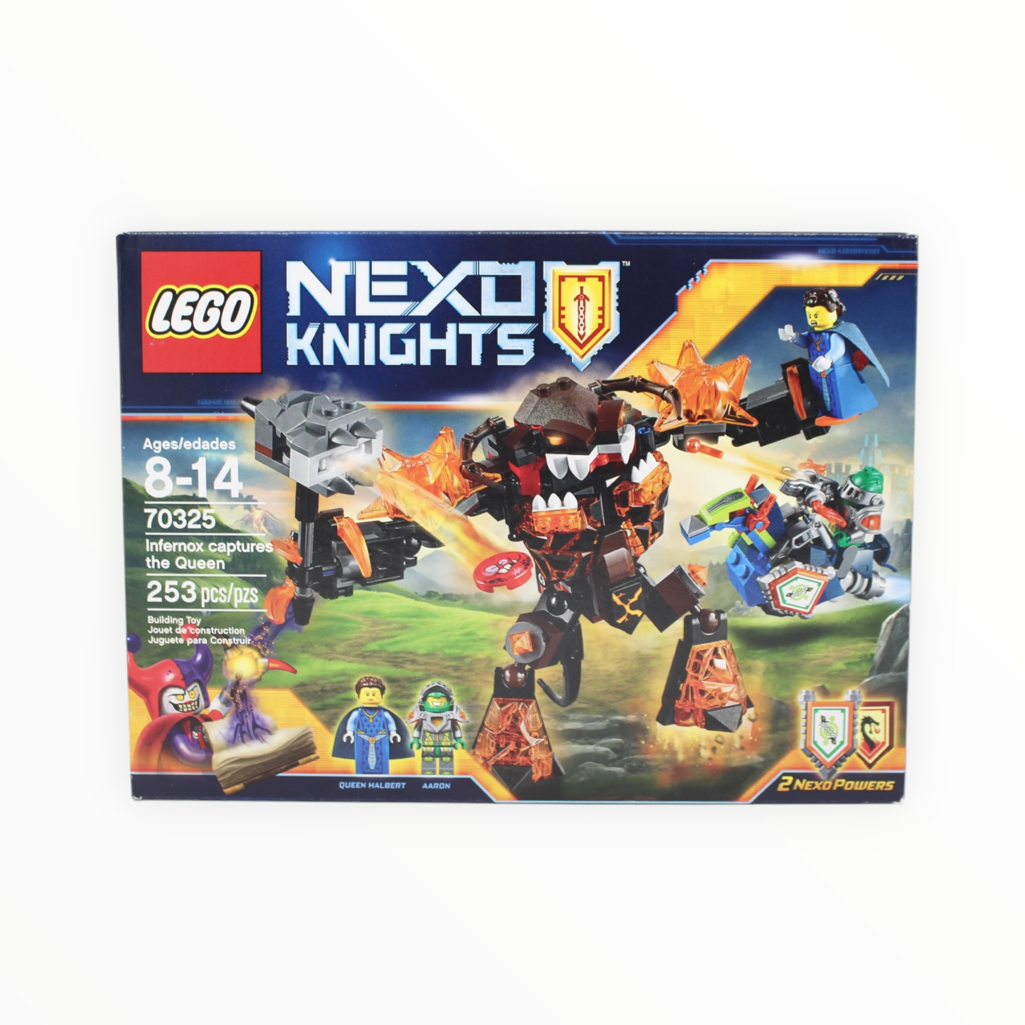 Certified Used Set 70325 Nexo Knights Infernox captures the Queen