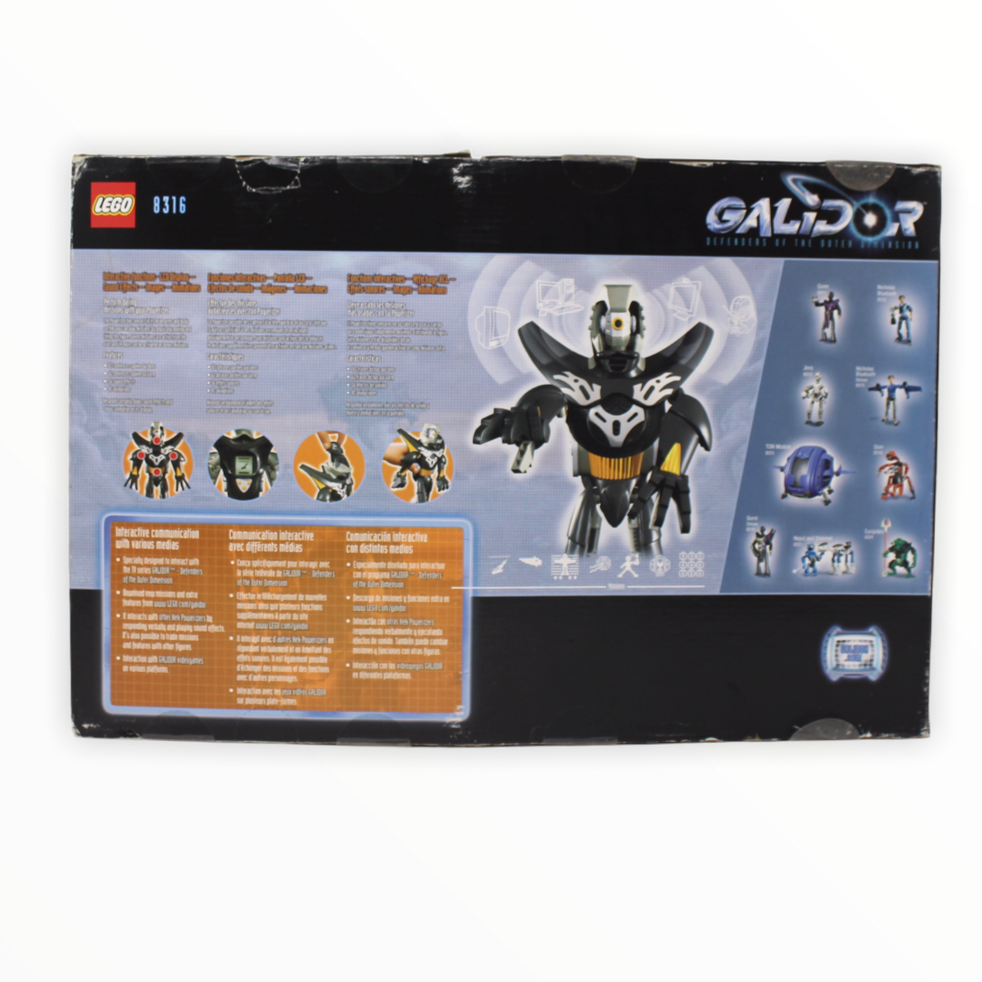 Retired Set 8316 Galidor Kek Powerizer